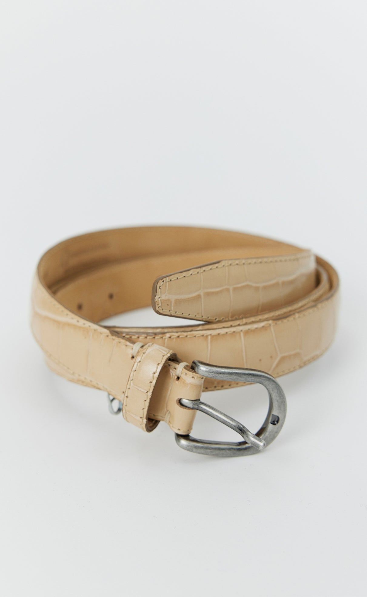 Occasion Belt - Pale Croc