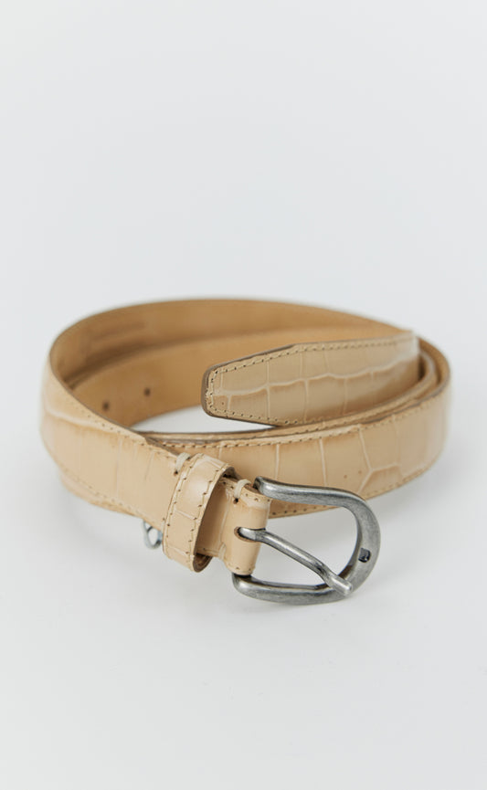 Occasion Belt - Pale Croc