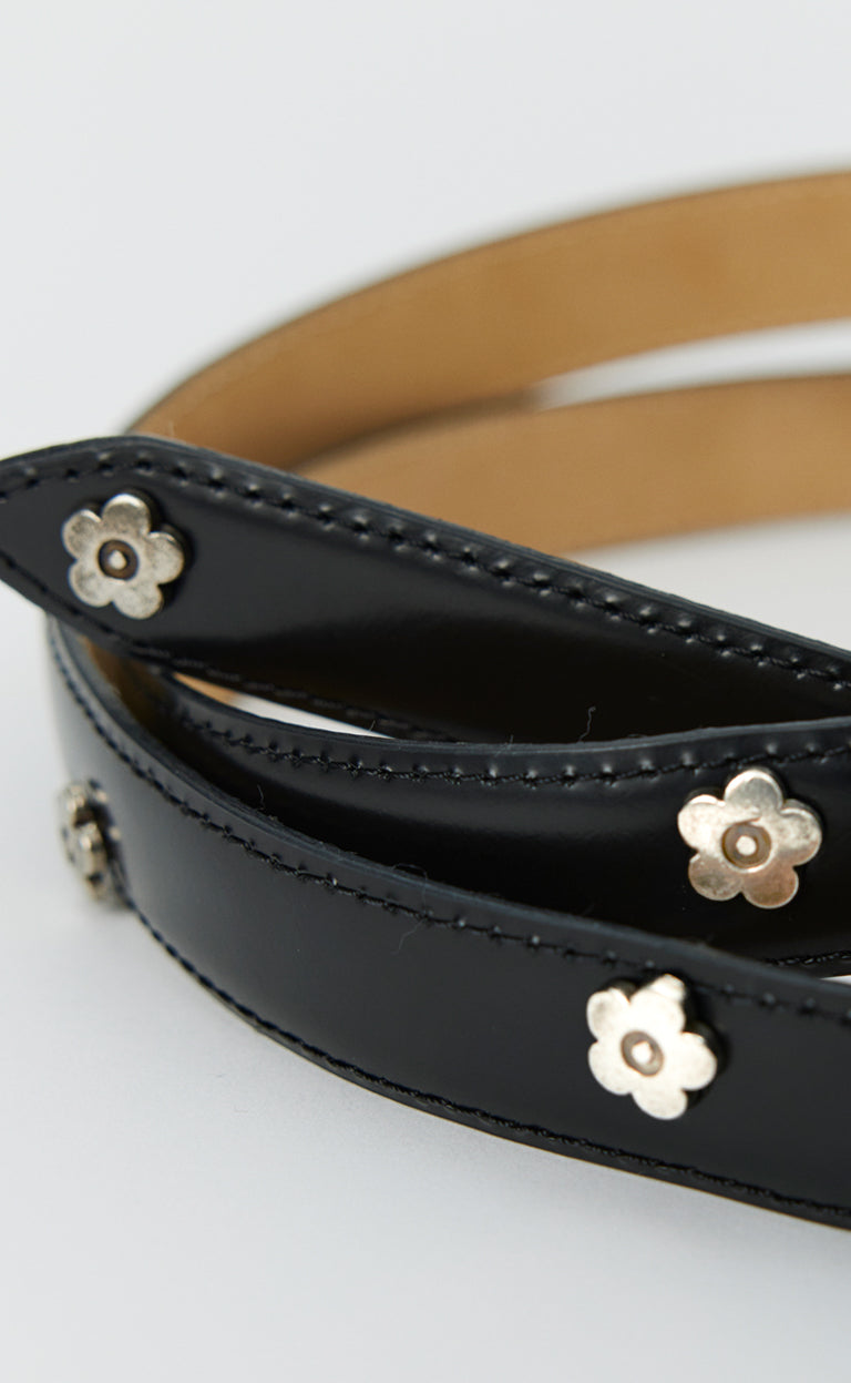 Purpose Belt - Rivet Black Polido