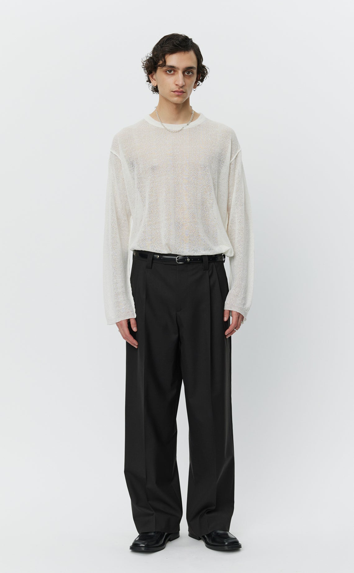 Classic Trousers - Coffee Twill Wool