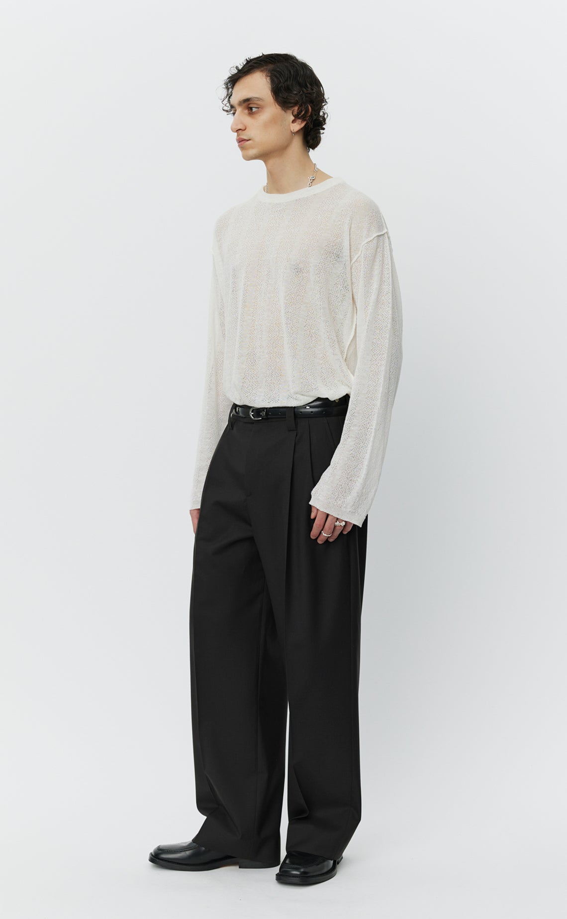 Classic Trousers - Coffee Twill Wool