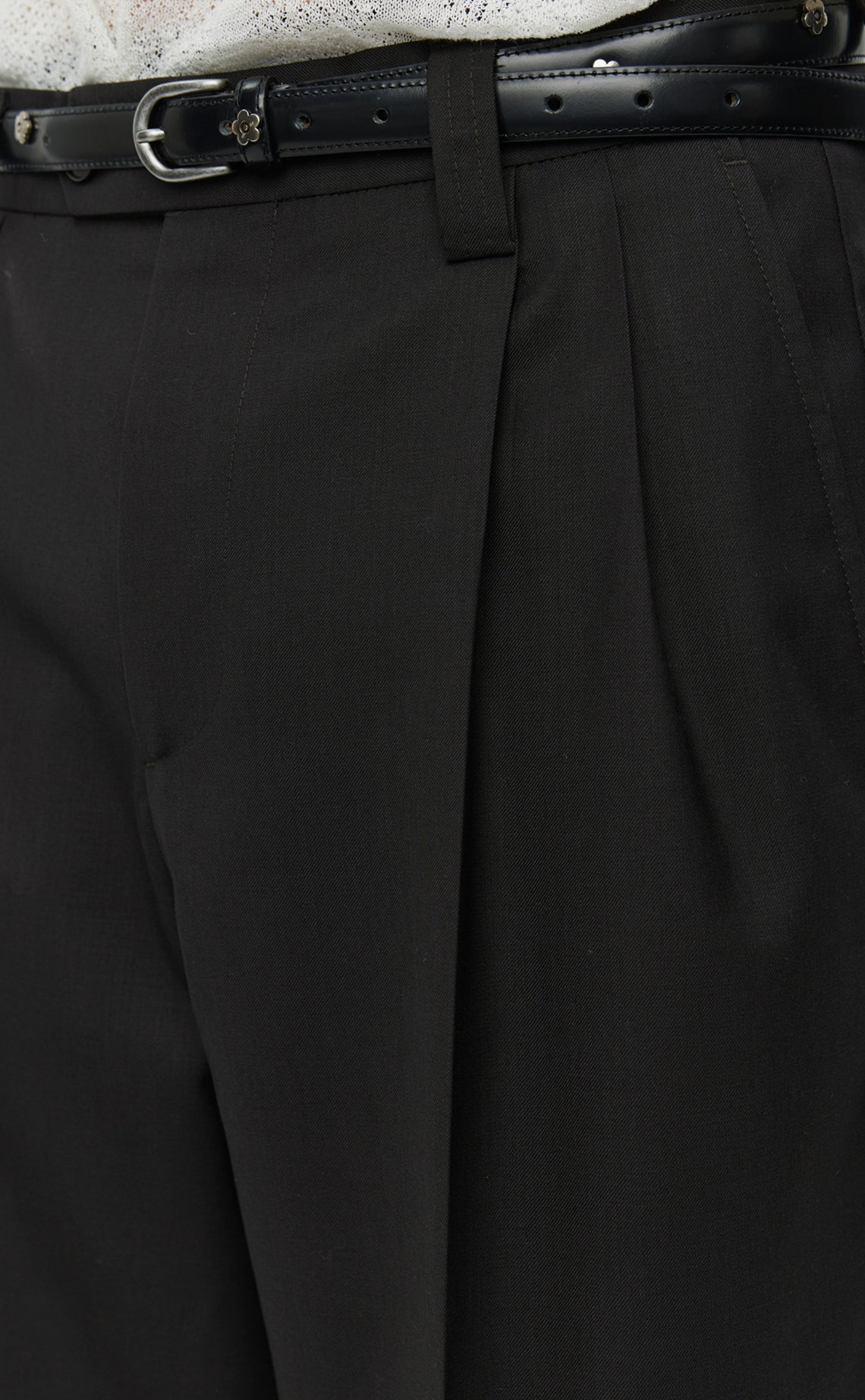 Classic Trousers - Coffee Twill Wool