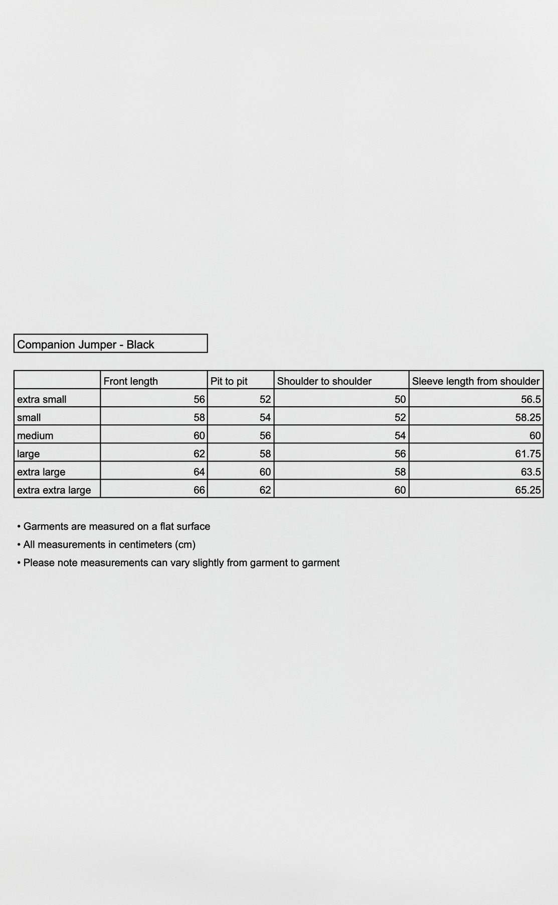 Companion Jumper - Black