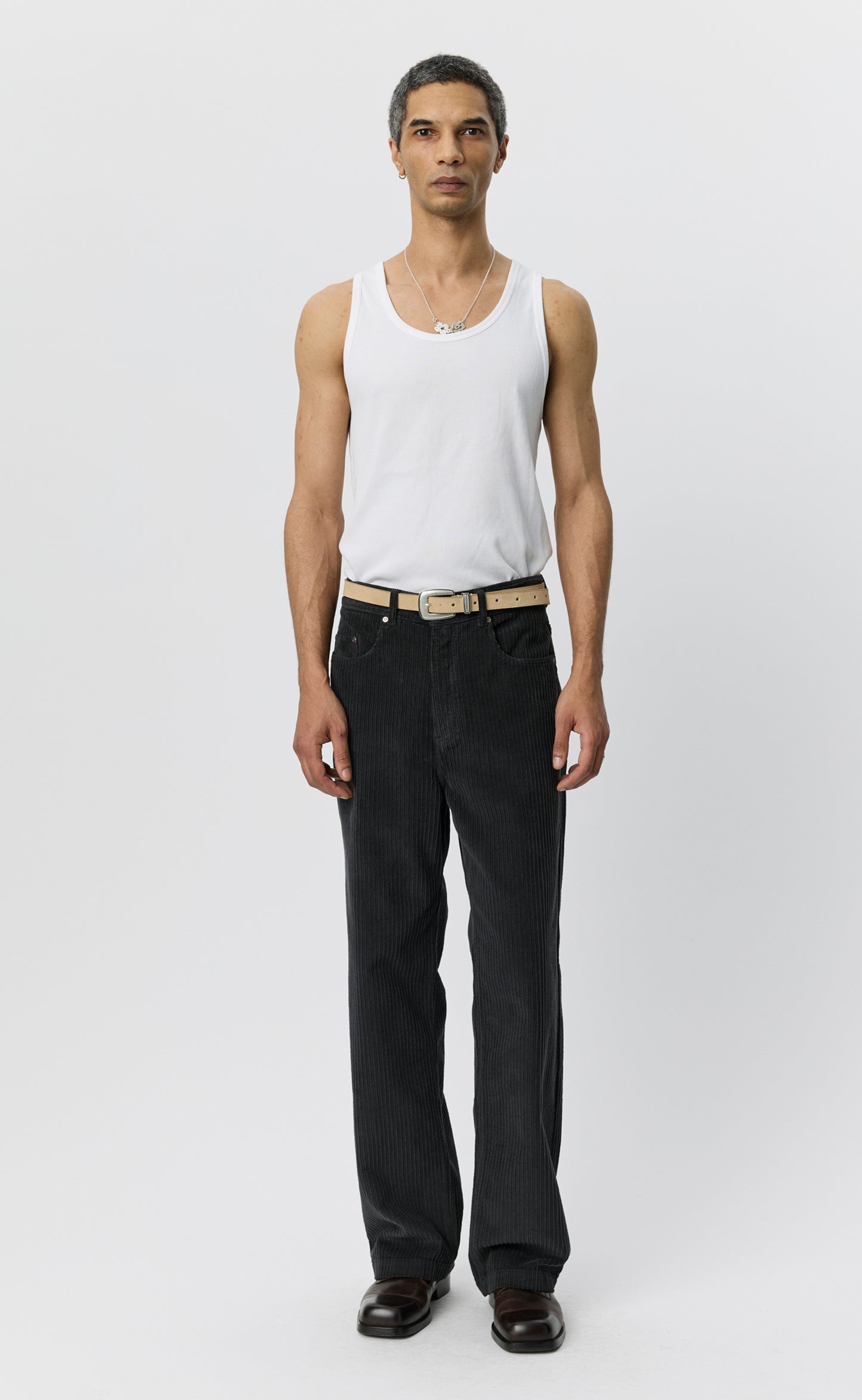 Riders Belt - Suede Taupe