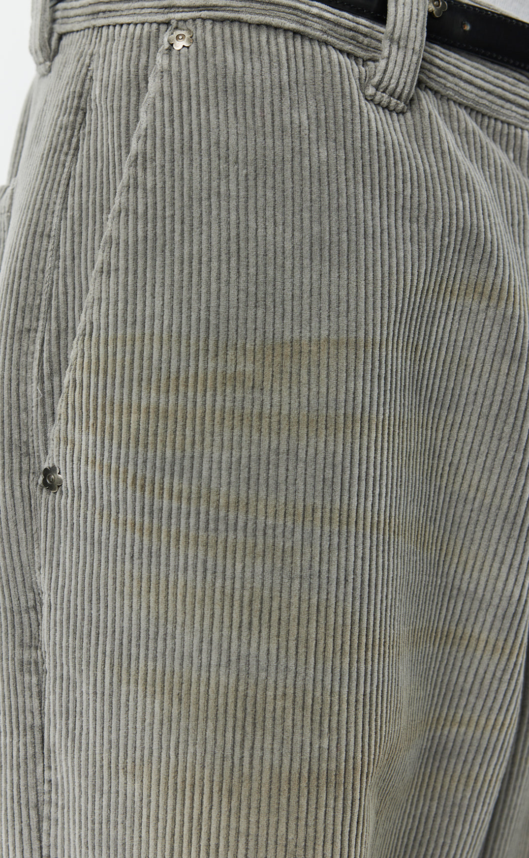 Cord Trousers - Stained Grey