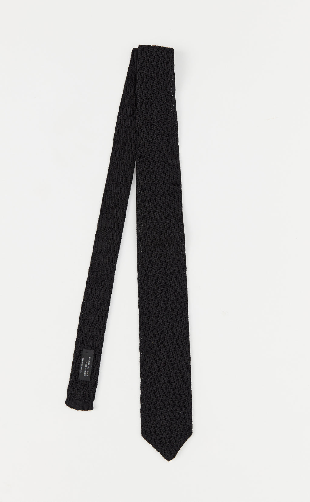 mfpen SS24 Crochet Tie - Black