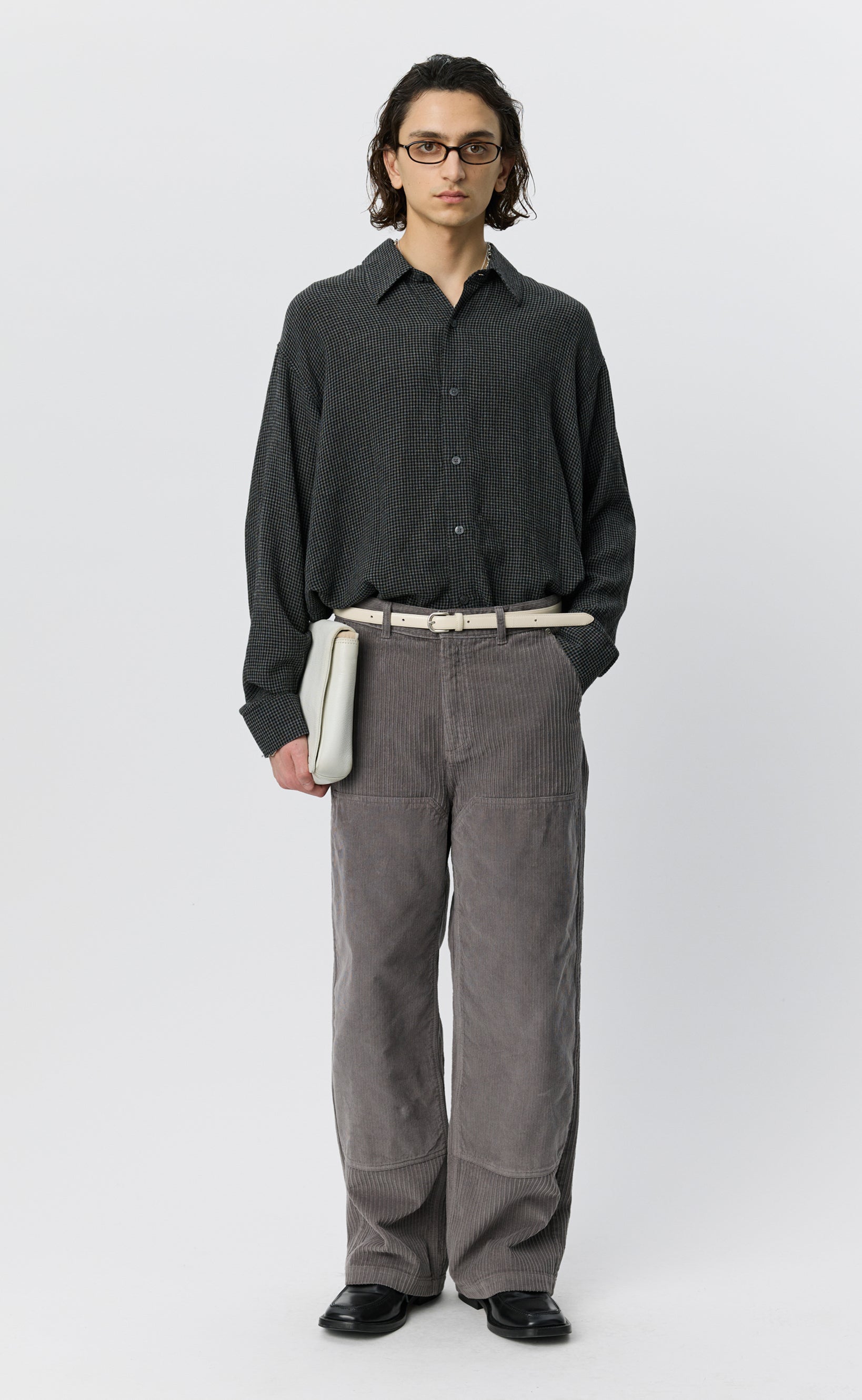 Double Knee Trousers - Dusty Gull Multi Cord – mfpen