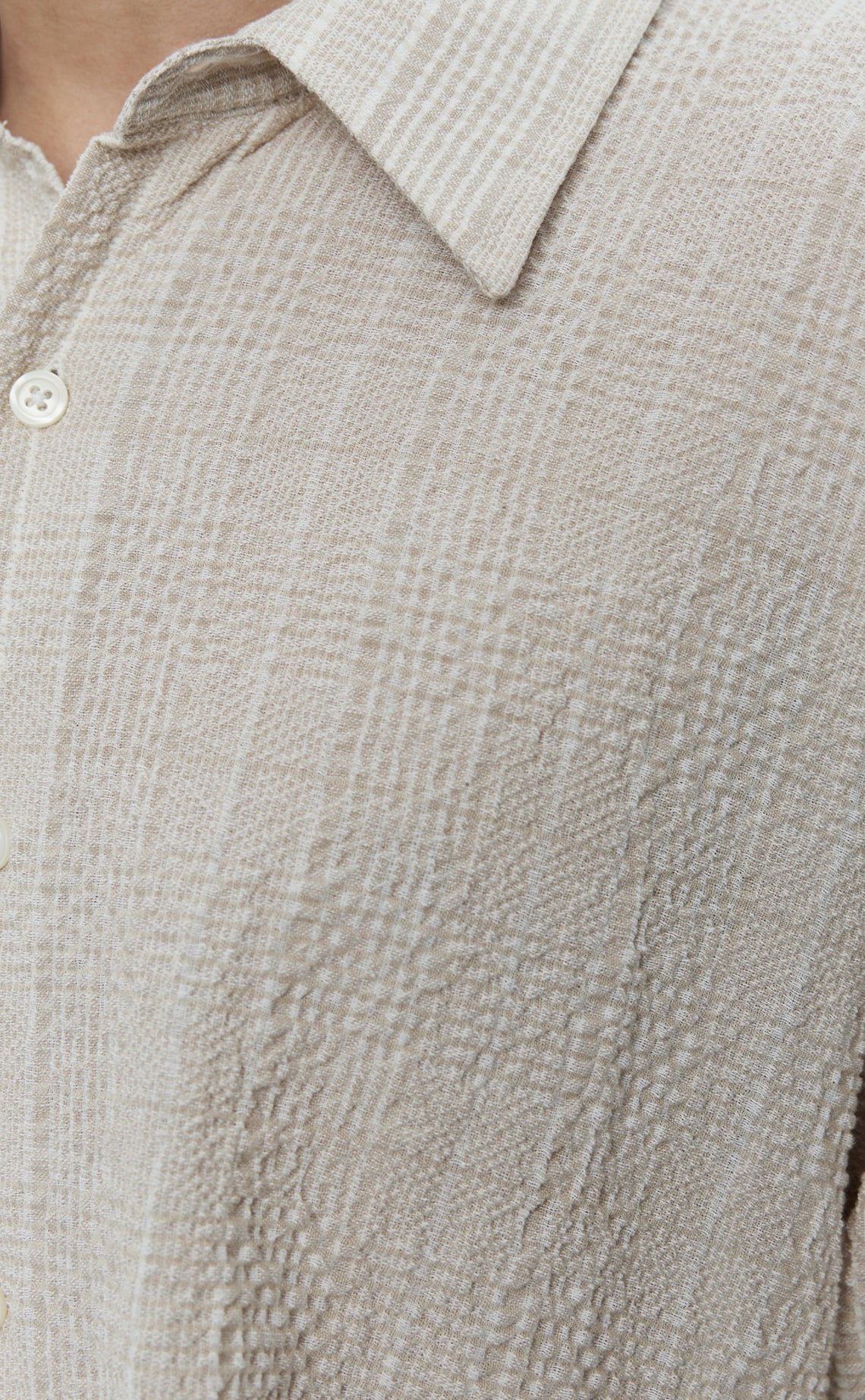 Exact Shirt - Dusty Seersucker Check
