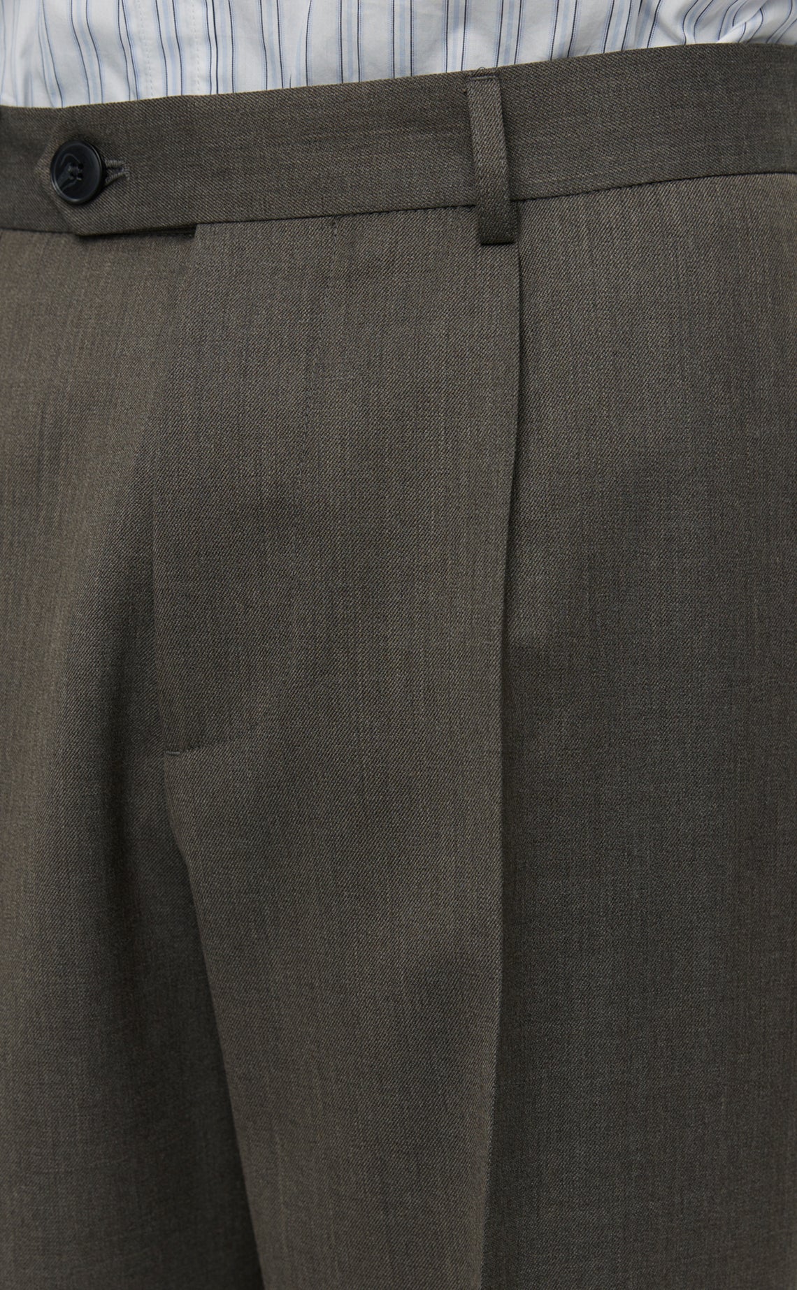 Formal Trousers - Taupe Wool