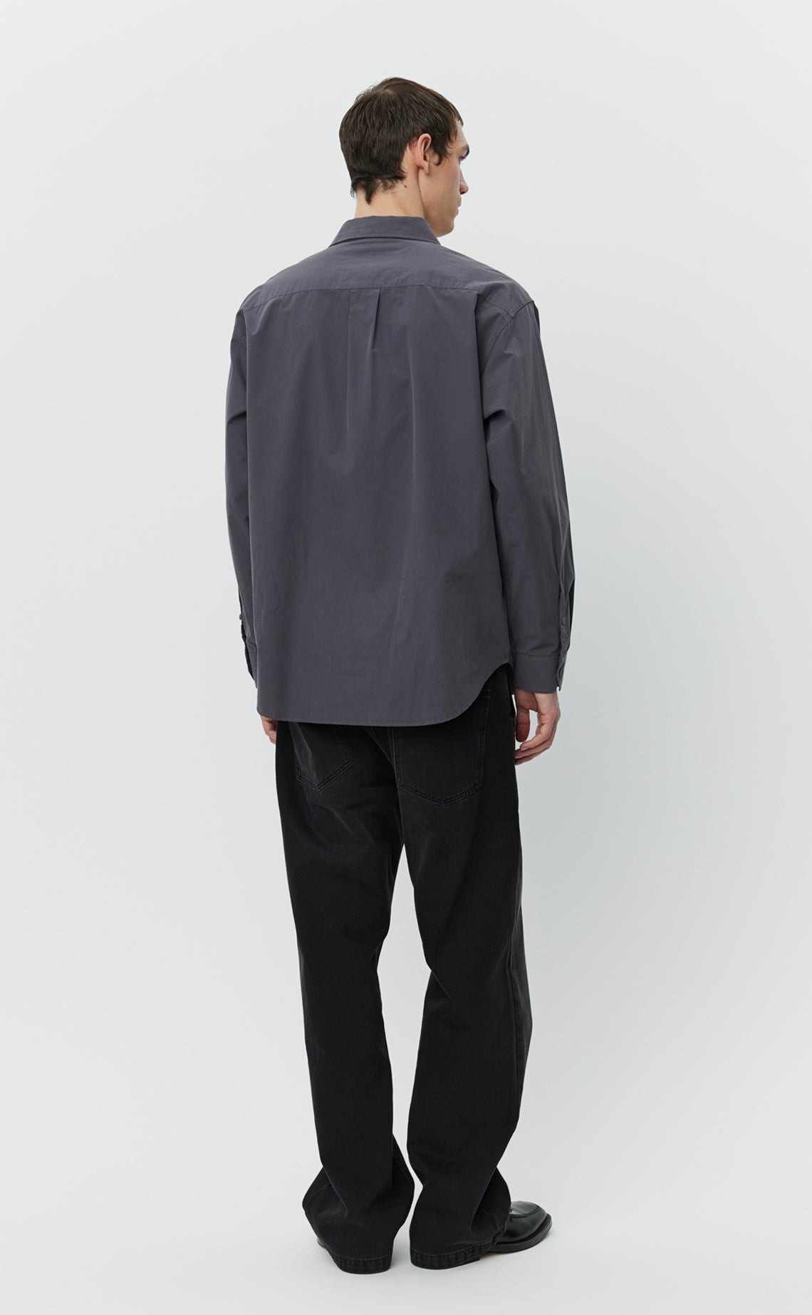 Generous Shirt - Mushroom Poplin
