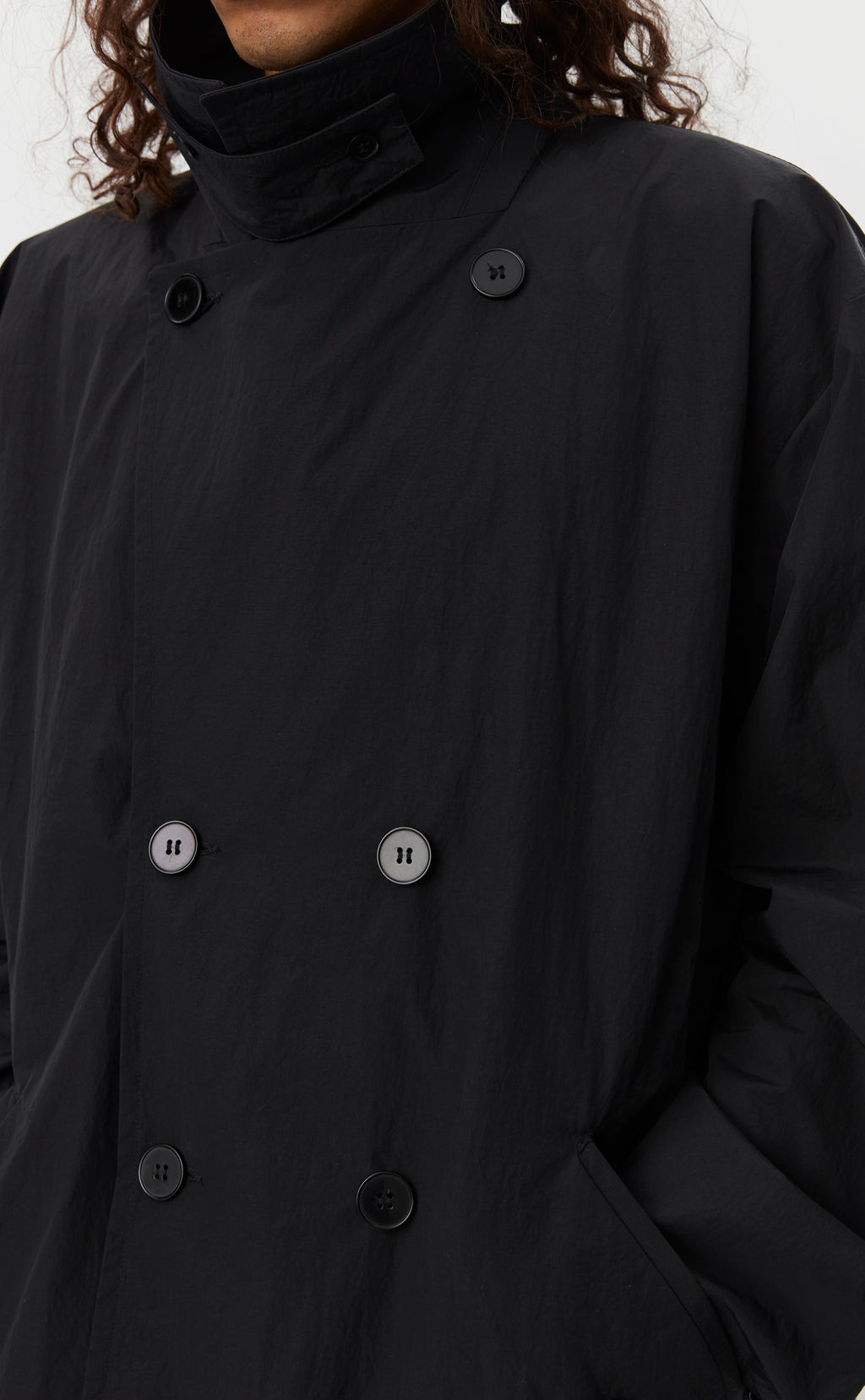 mfpen SS24 Industry Coat - Recycled Black