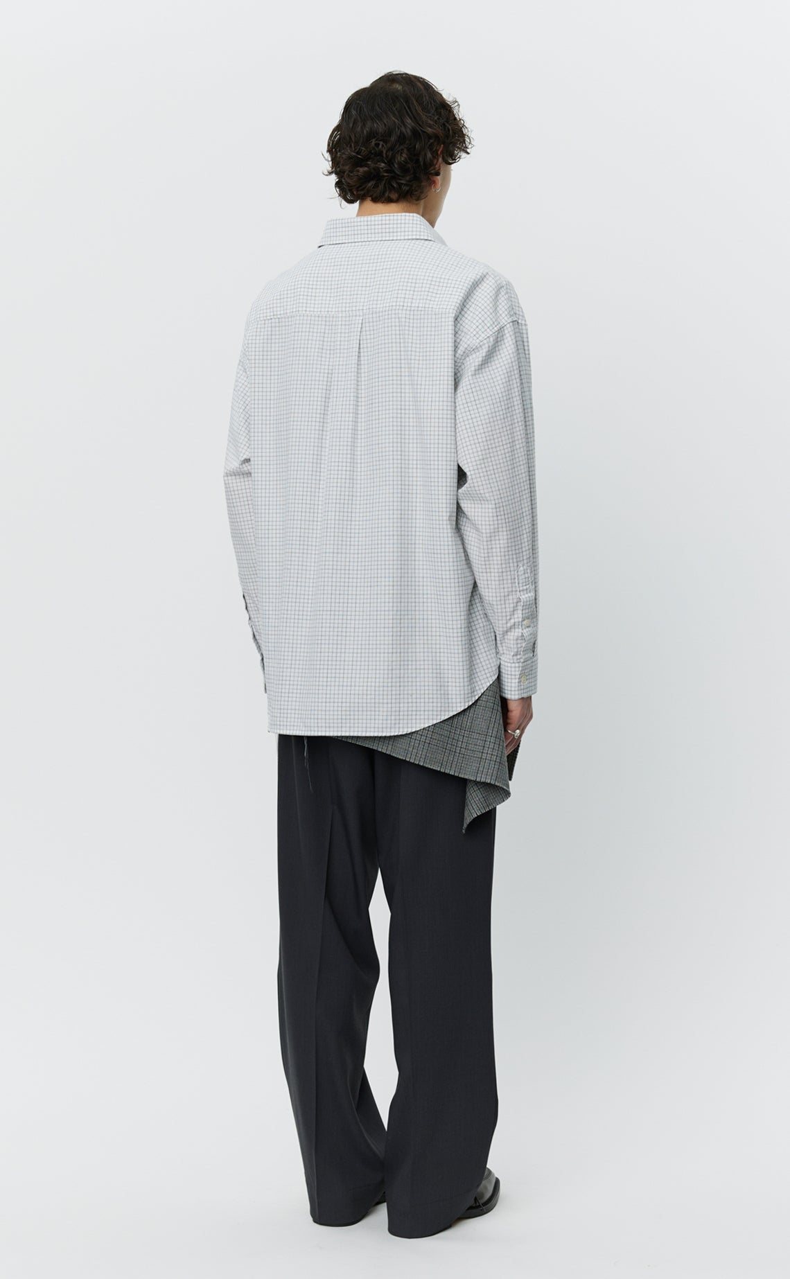 Network Shirt - White Vintage Check