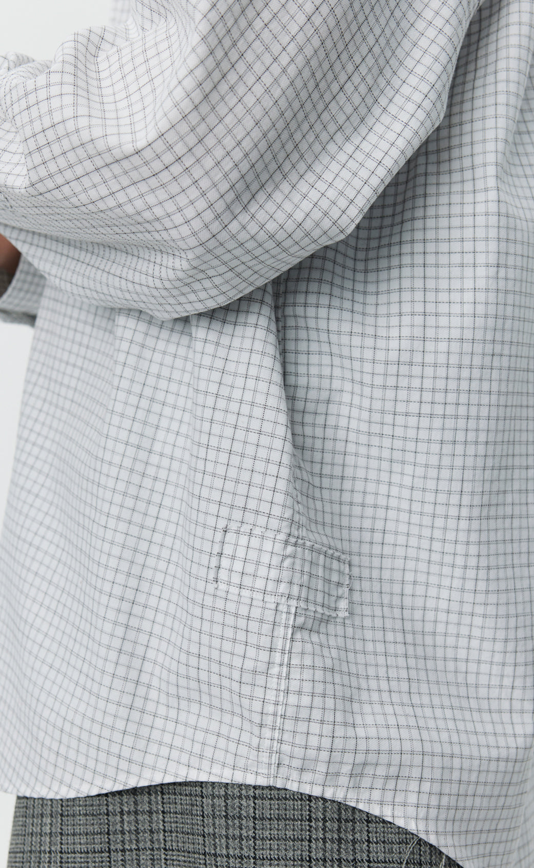 Network Shirt - White Vintage Check