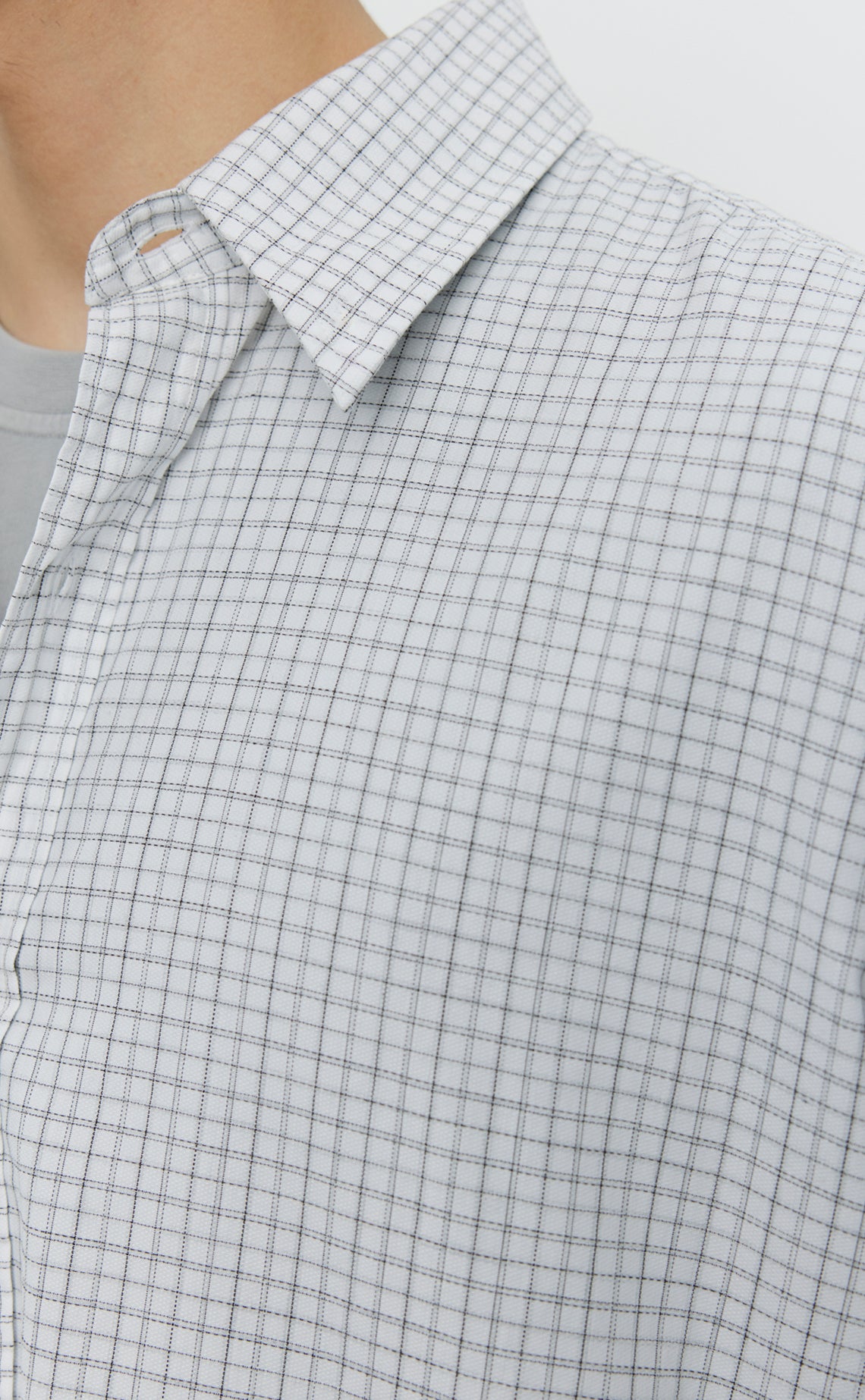 Network Shirt - White Vintage Check