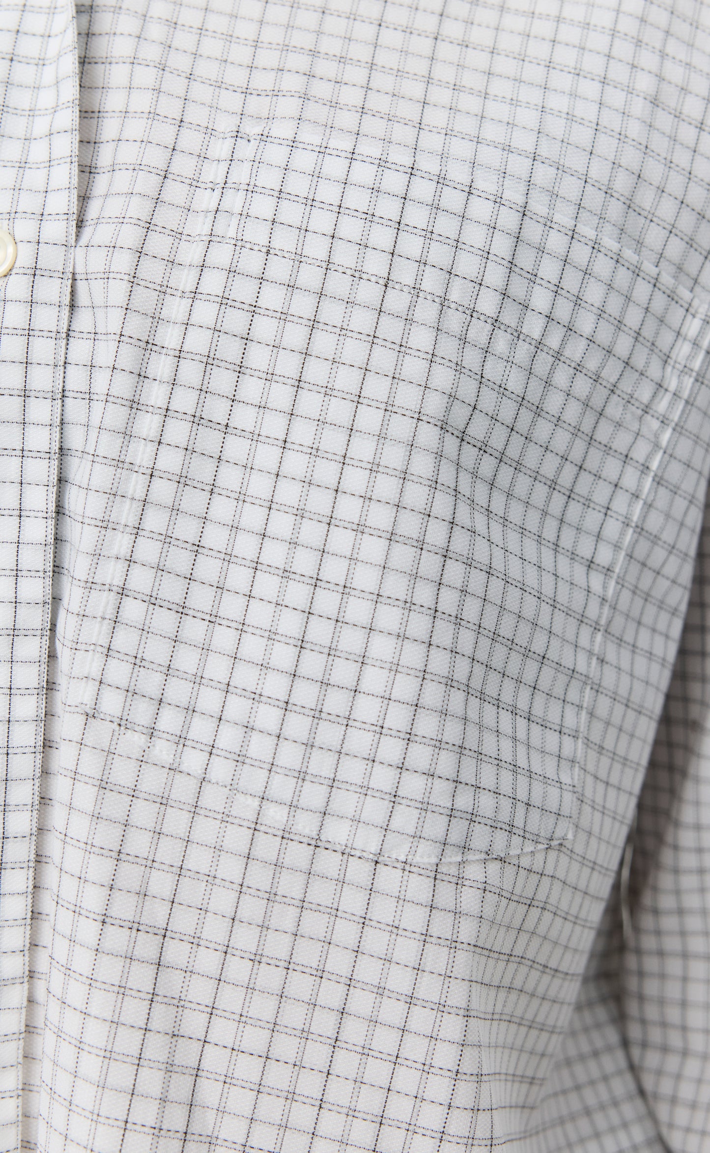New Format Shirt - White Vintage Check