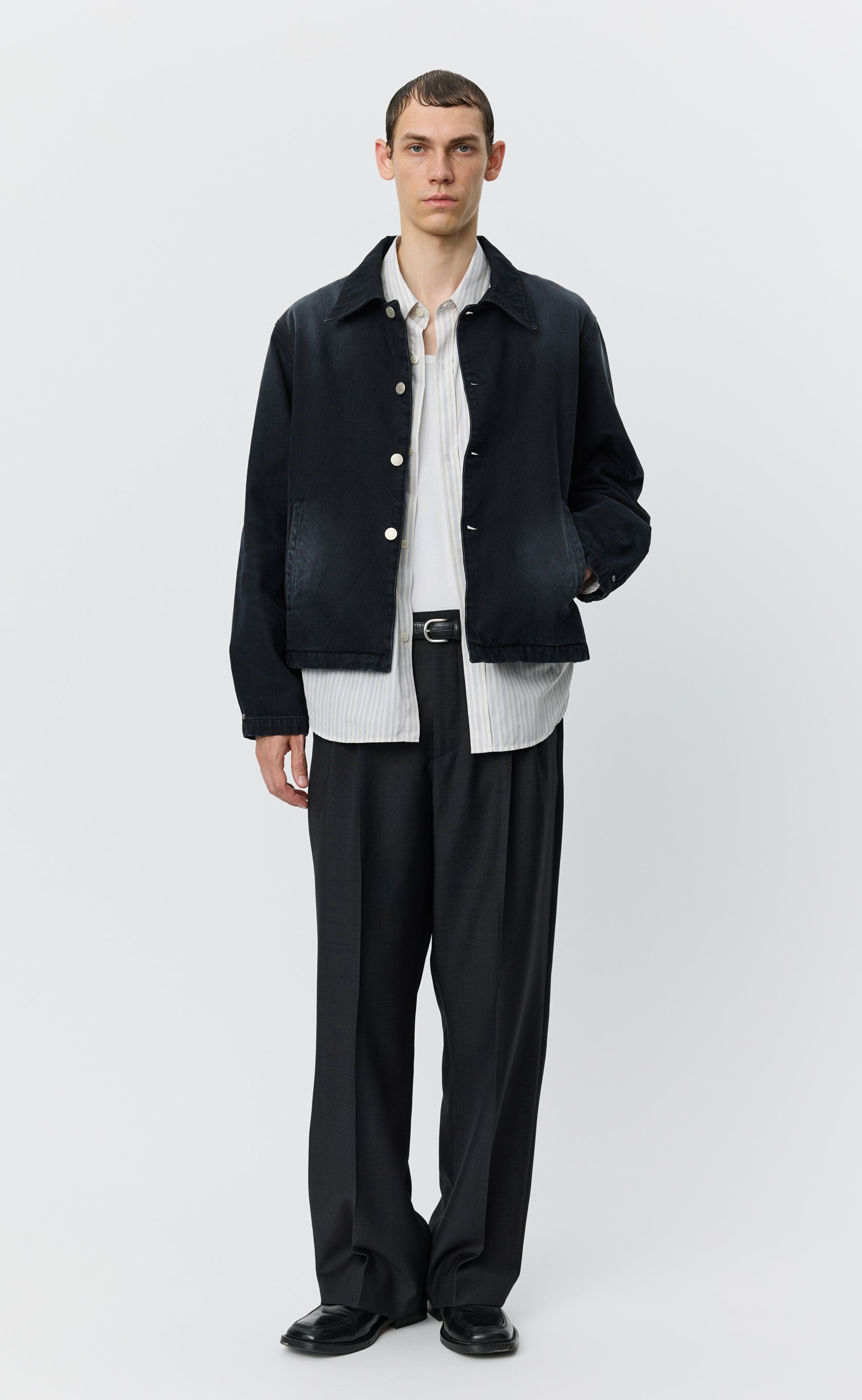 Union Jacket - Rinsed Black – mfpen Union Jacket - Rinsed Black – mfpen
