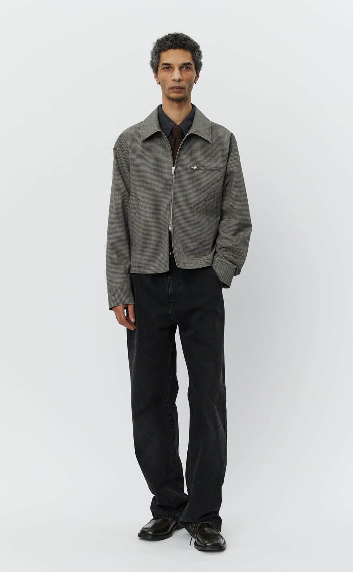 Postal Jacket - Club Check Wool