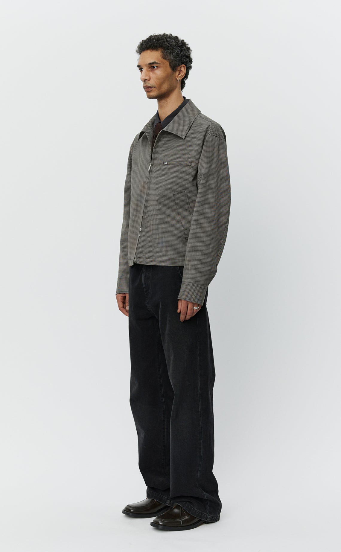Postal Jacket - Club Check Wool