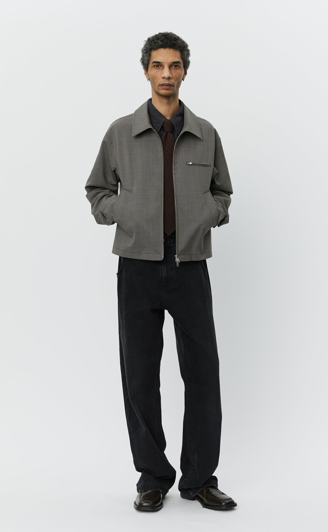 Postal Jacket - Club Check Wool