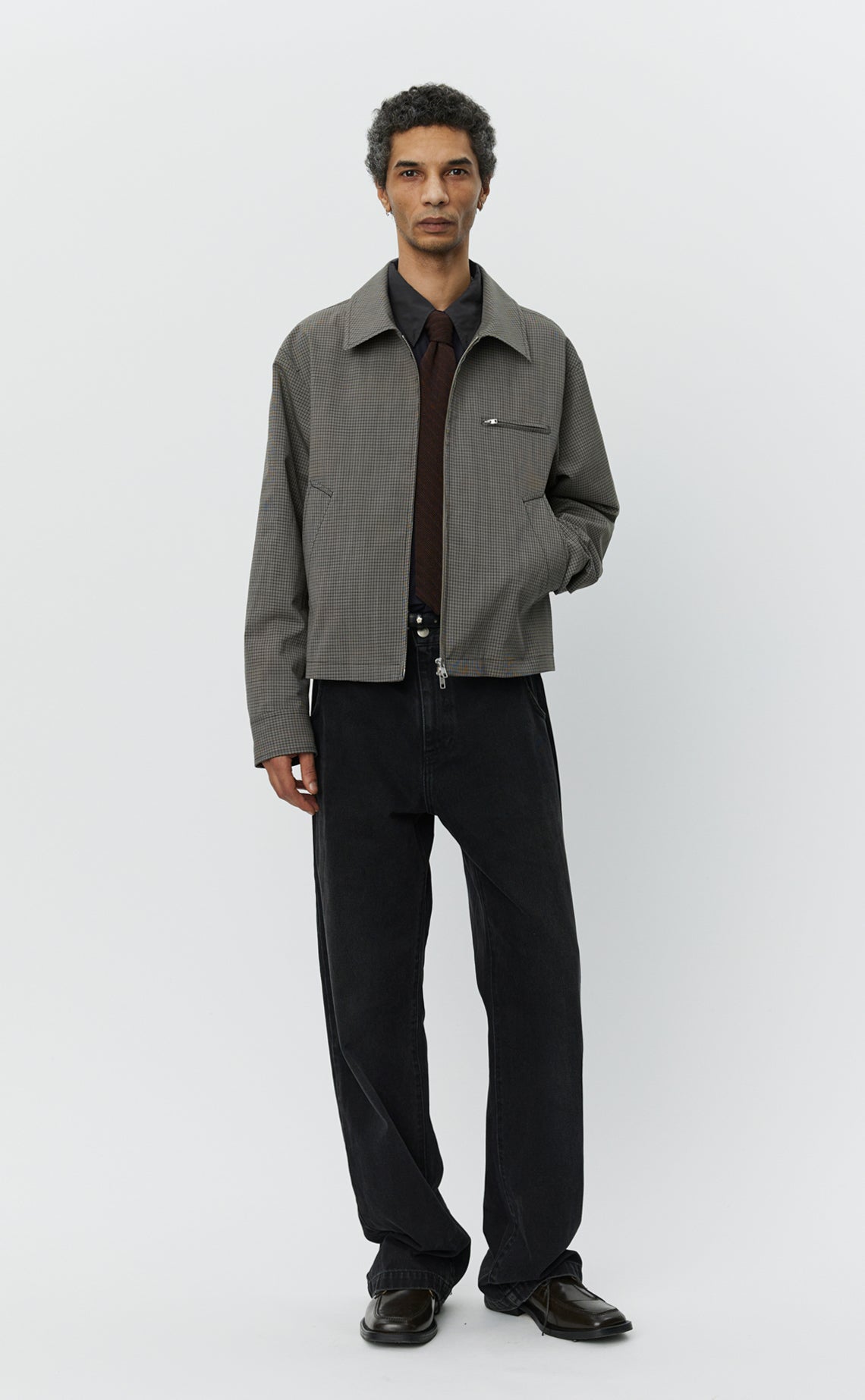 Postal Jacket - Club Check Wool