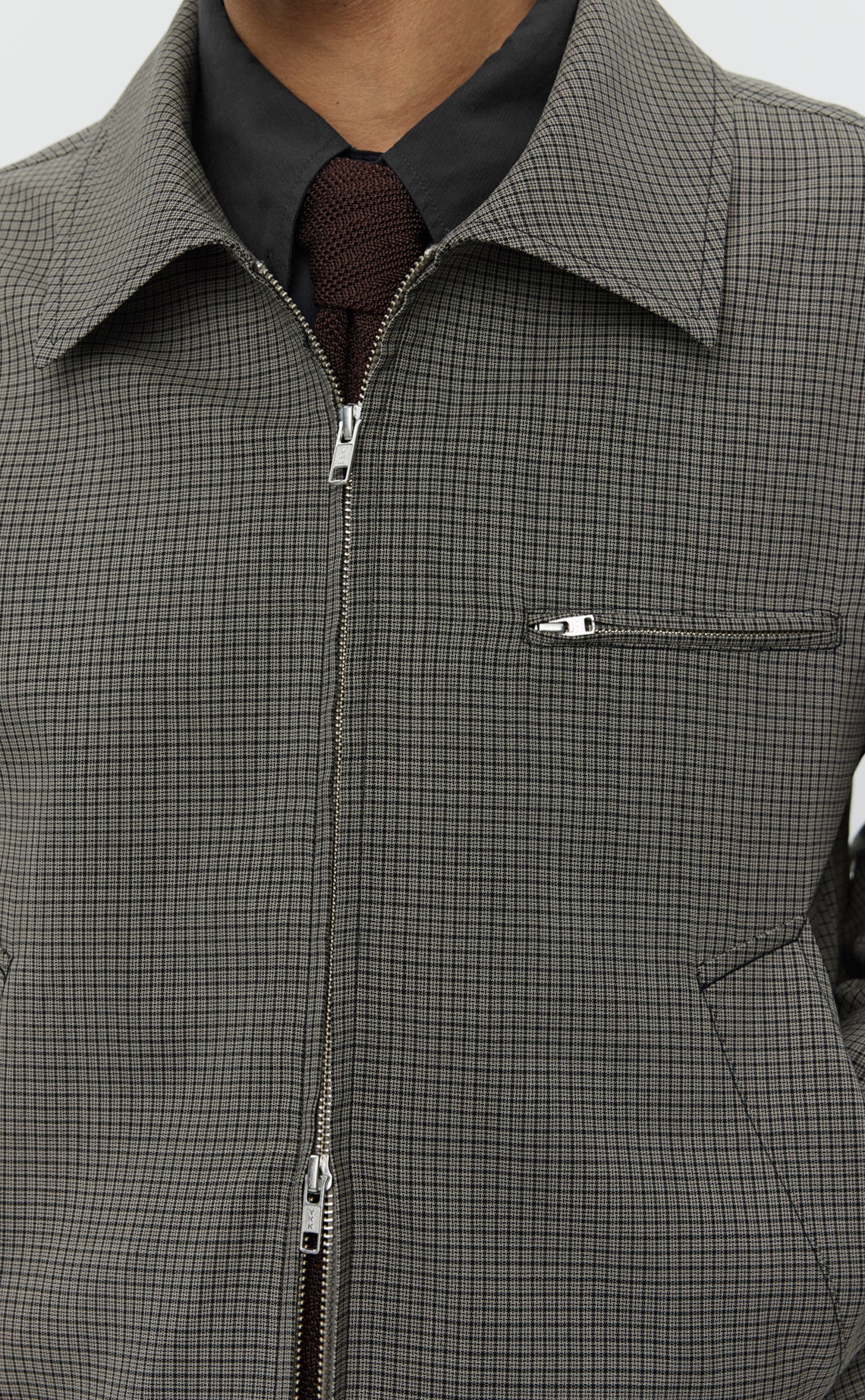 Postal Jacket - Club Check Wool