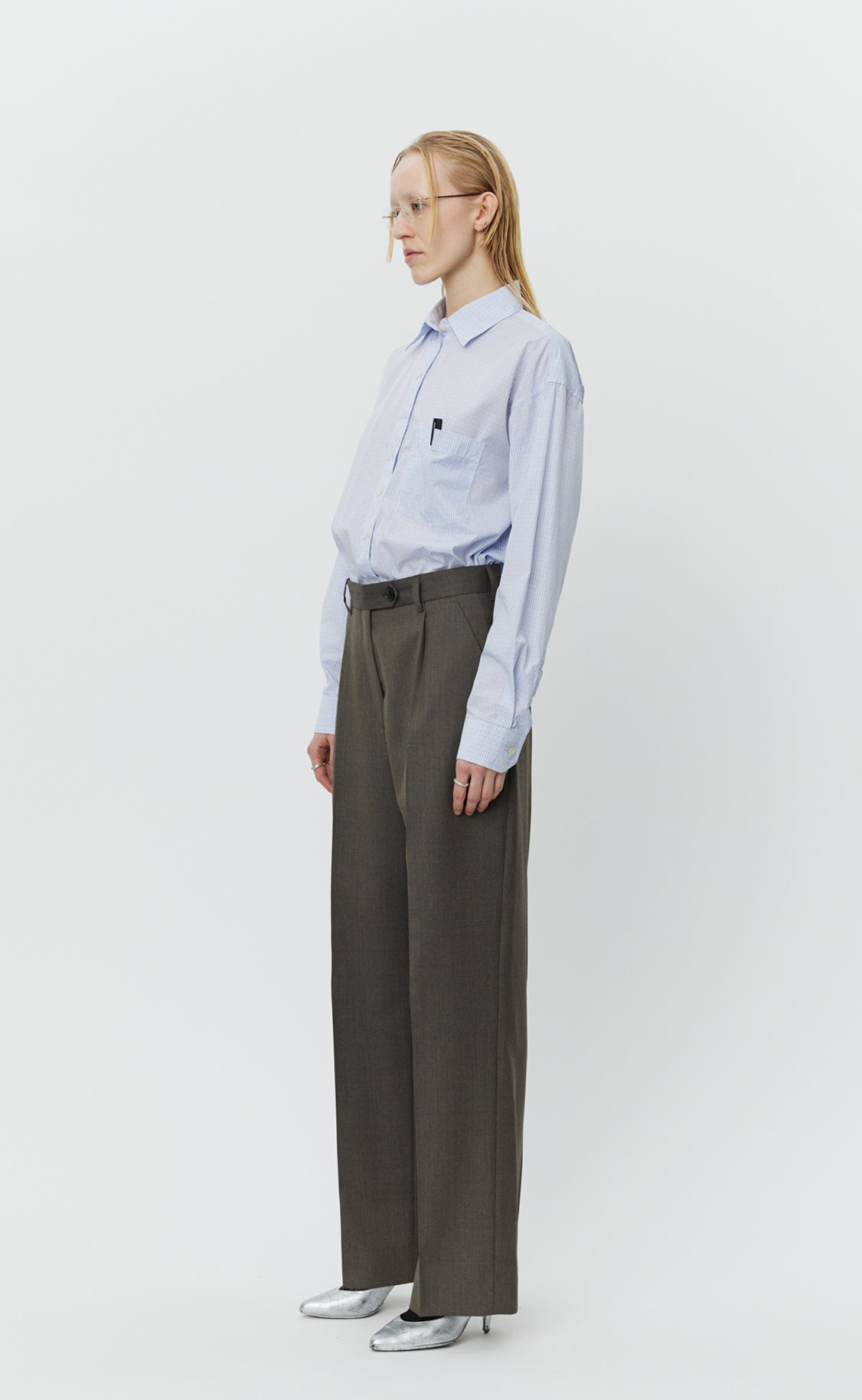 Primary Trousers - Taupe Wool