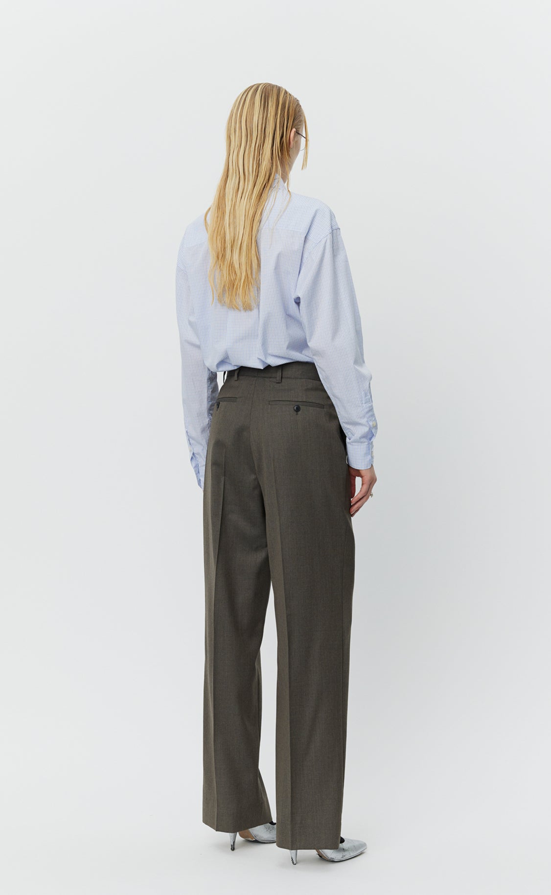 Primary Trousers - Taupe Wool