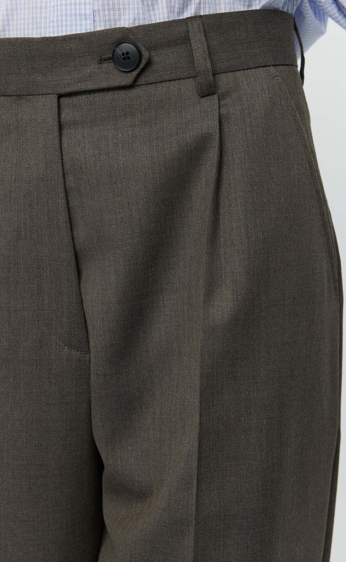 Primary Trousers - Taupe Wool