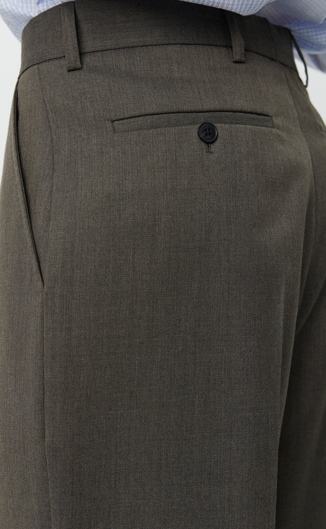 Primary Trousers - Taupe Wool