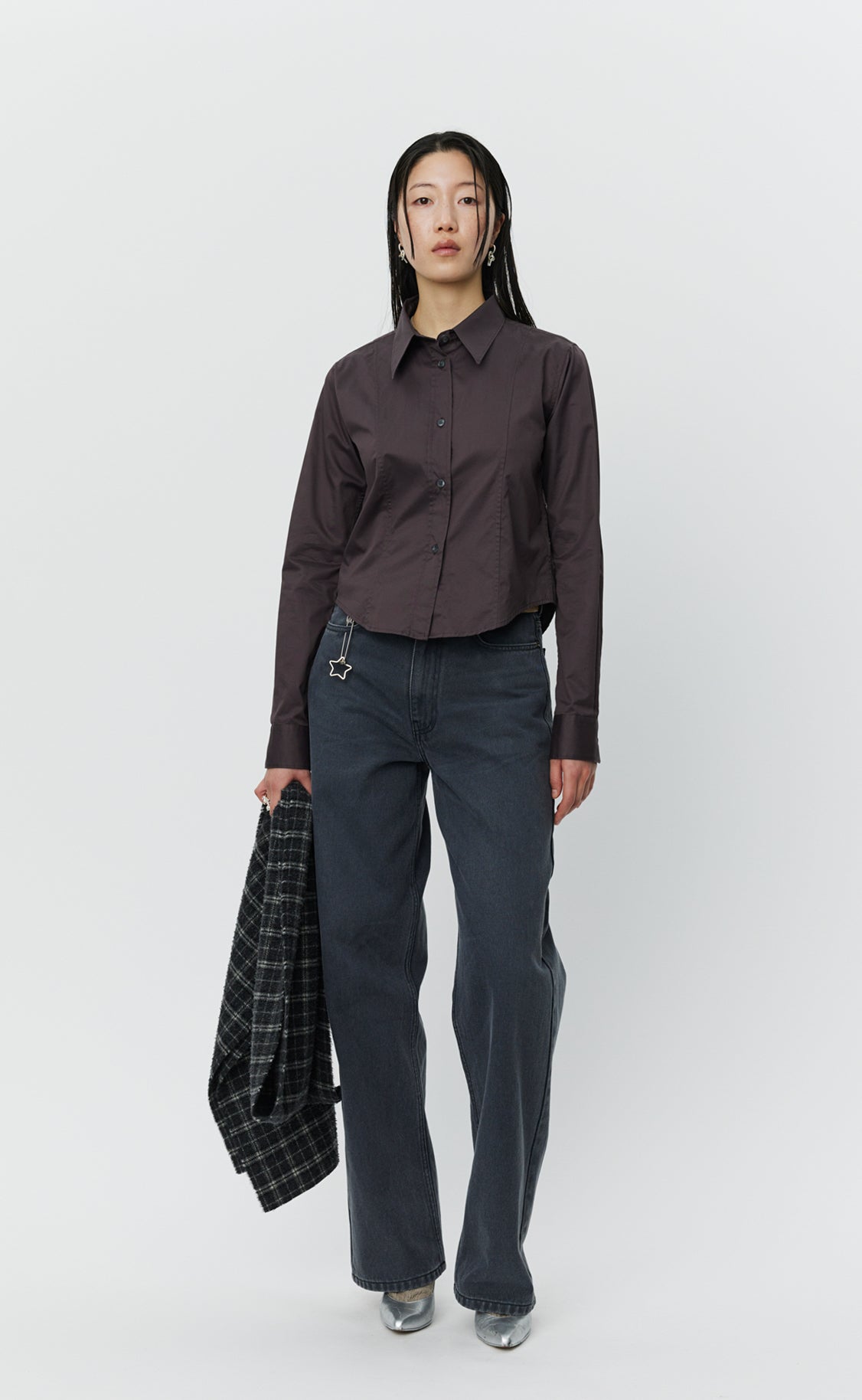 Readers Shirt - Aubergine