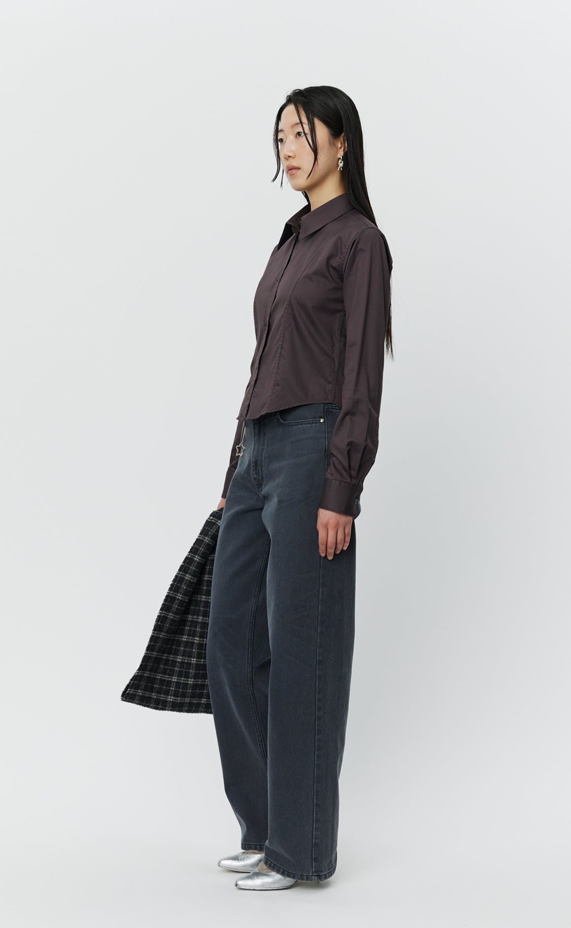 Readers Shirt - Aubergine