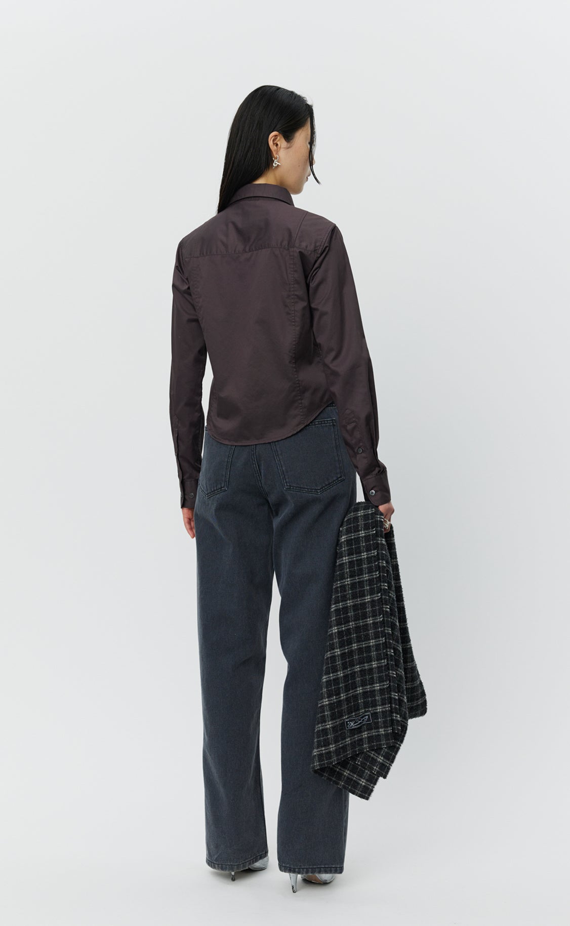 Readers Shirt - Aubergine