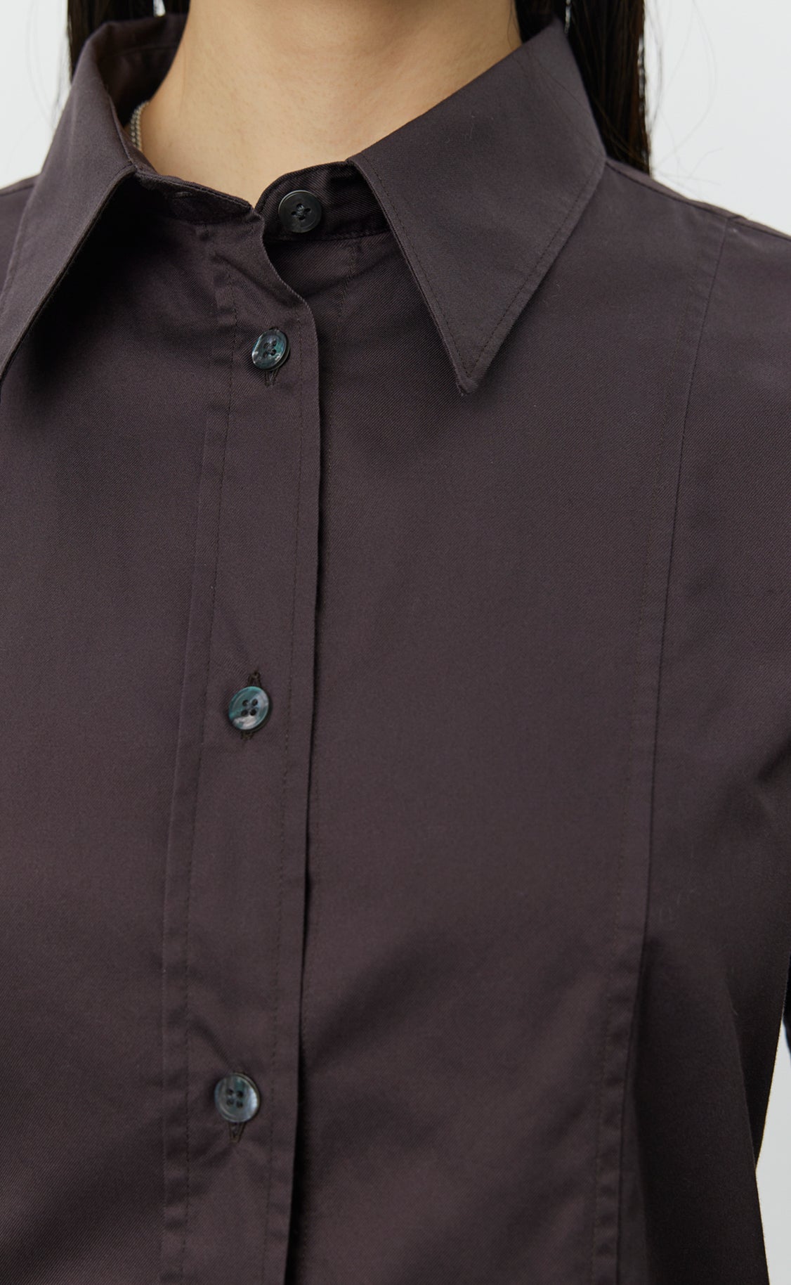 Readers Shirt - Aubergine