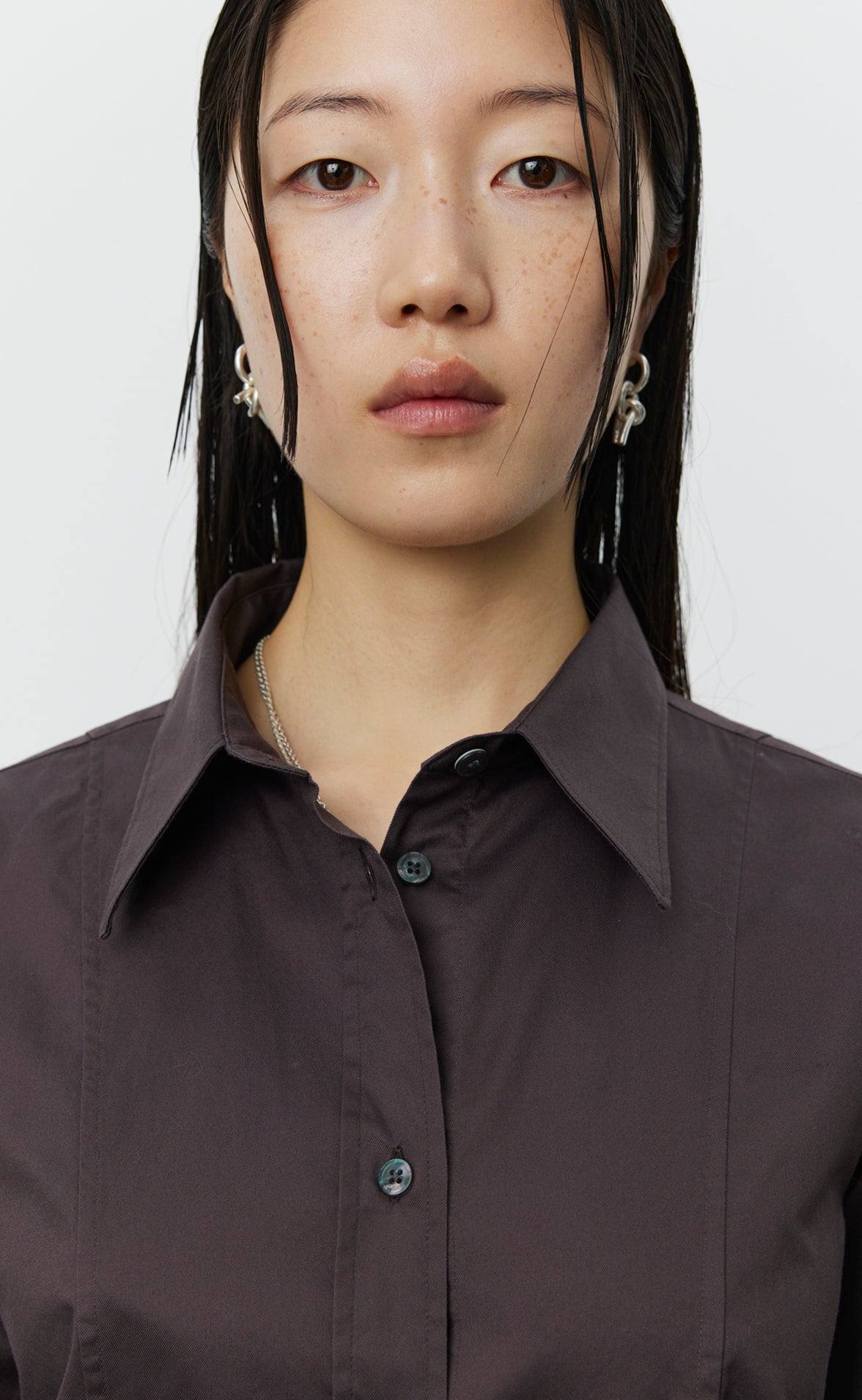 Readers Shirt - Aubergine