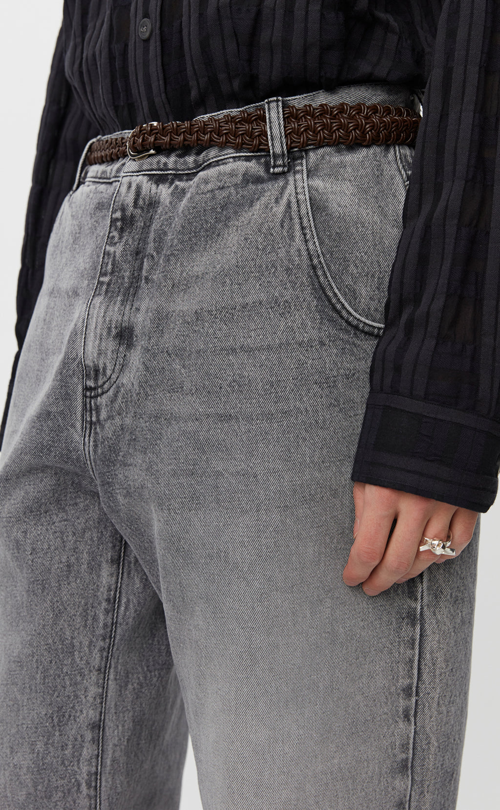 mfpen SS24 Regular Jeans - Washed Grey