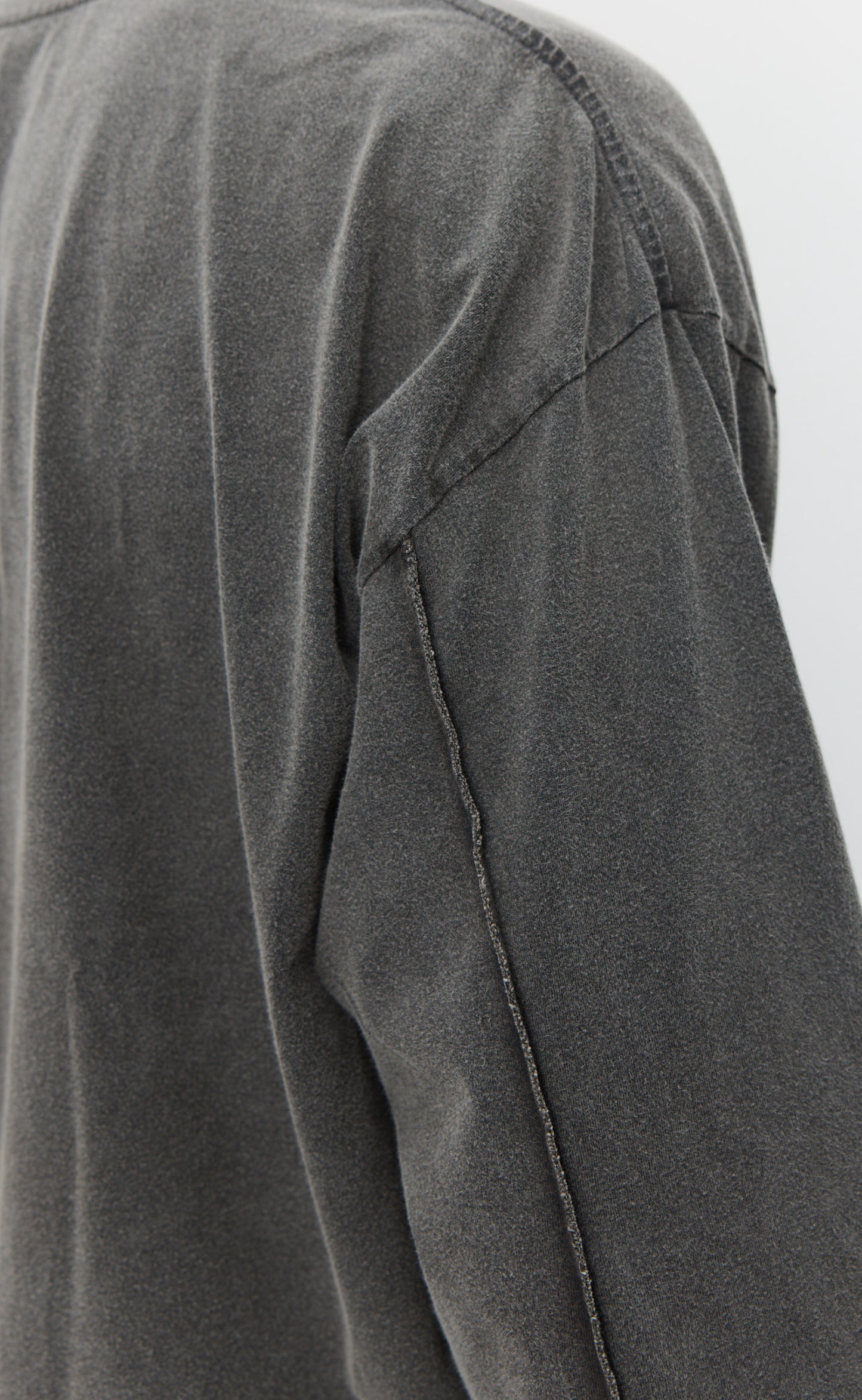 Relaxed LS Tee - Washed Graphite