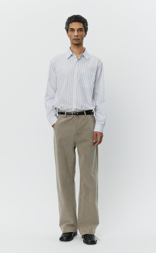 Straight Cut Jeans  - Brushed Mudstone