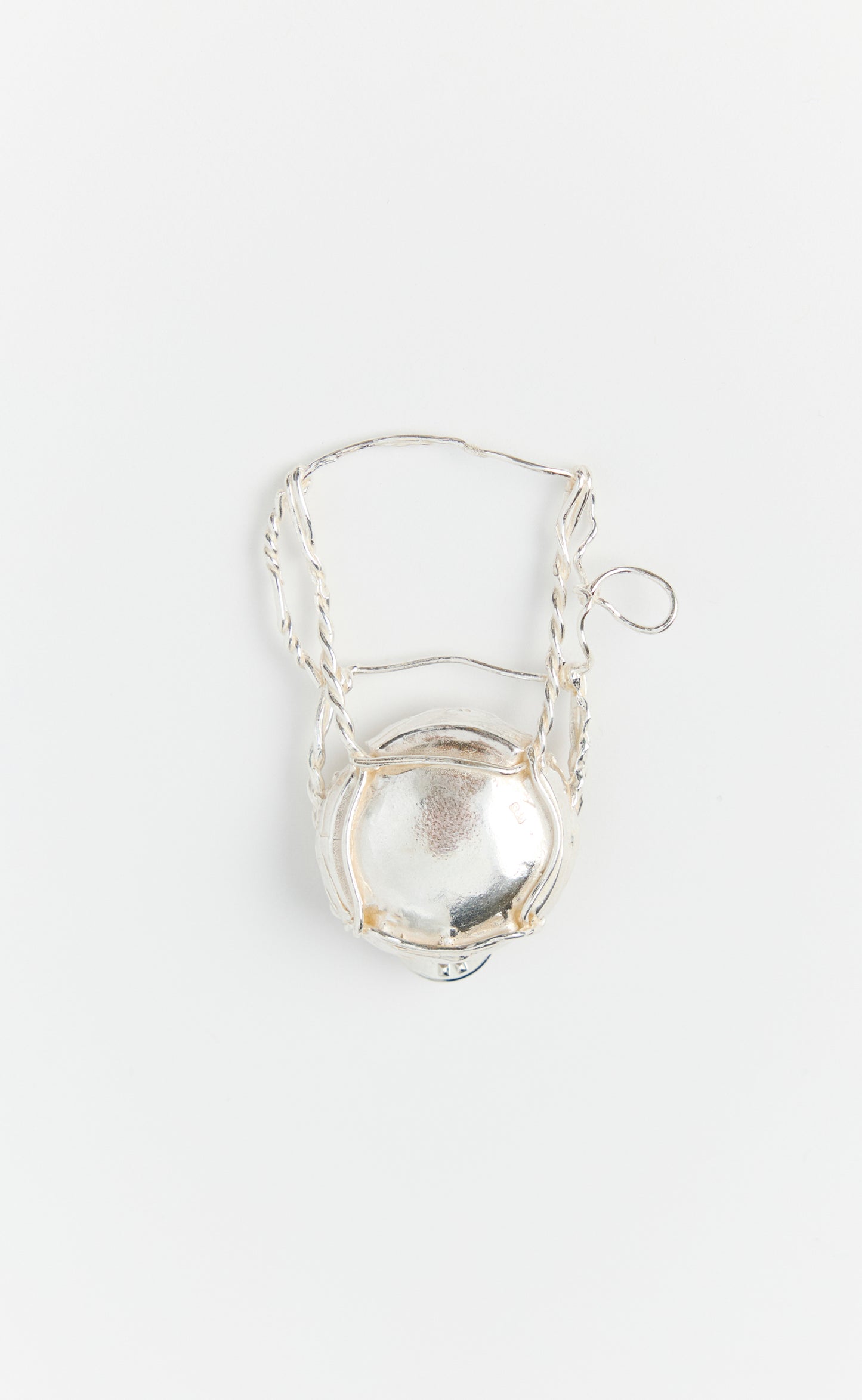 Muselet Pin - Brushed Silver