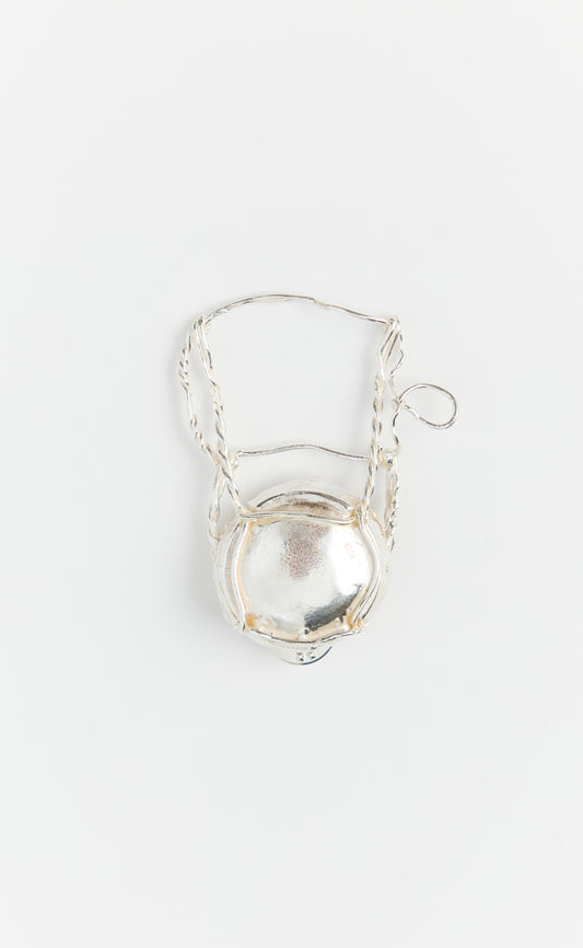 Muselet Pin - Brushed Silver