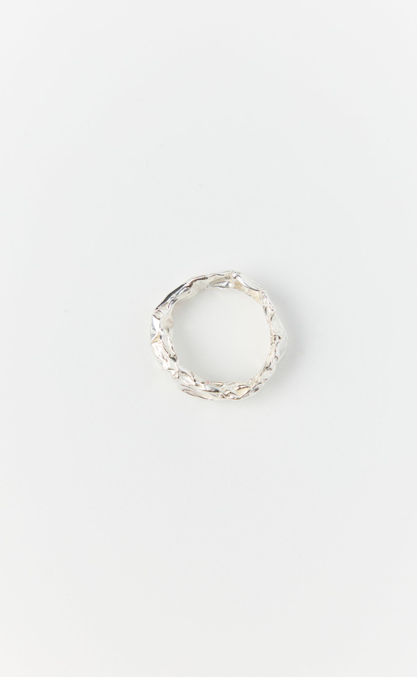 Foil Ring - Brushed Silver
