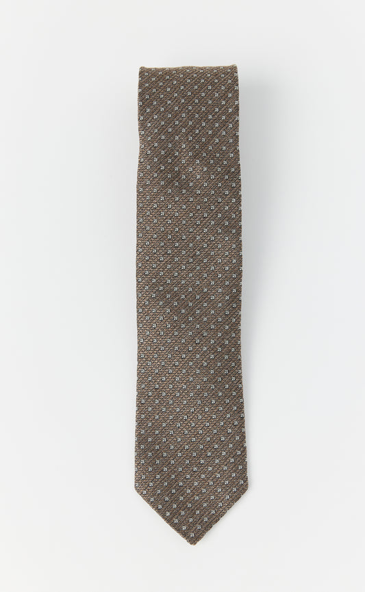 Banquet Tie - Biscuit Dots
