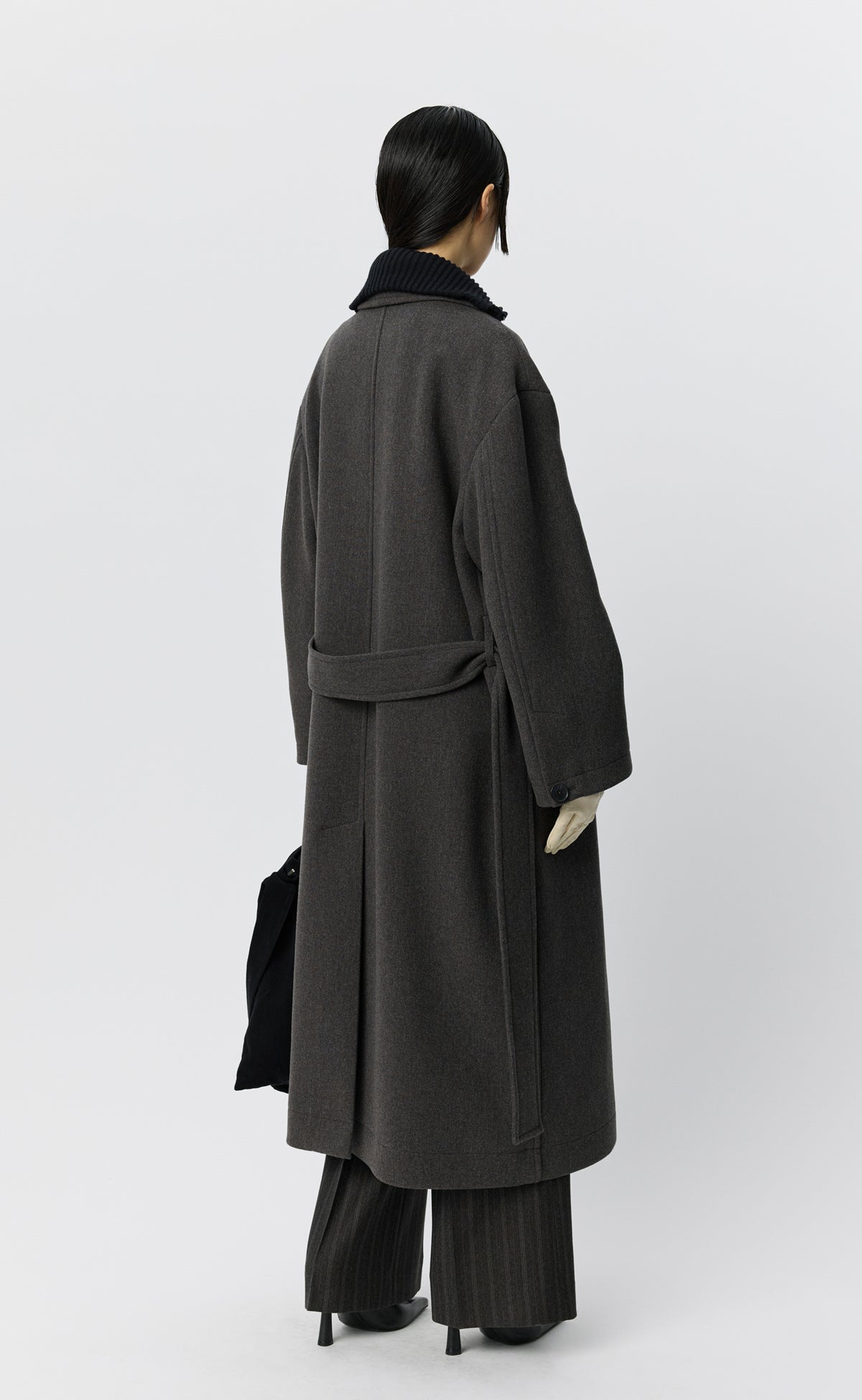 Auditor Coat - Ash Brown