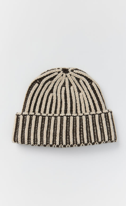 Stage Beanie - Light Biscuit