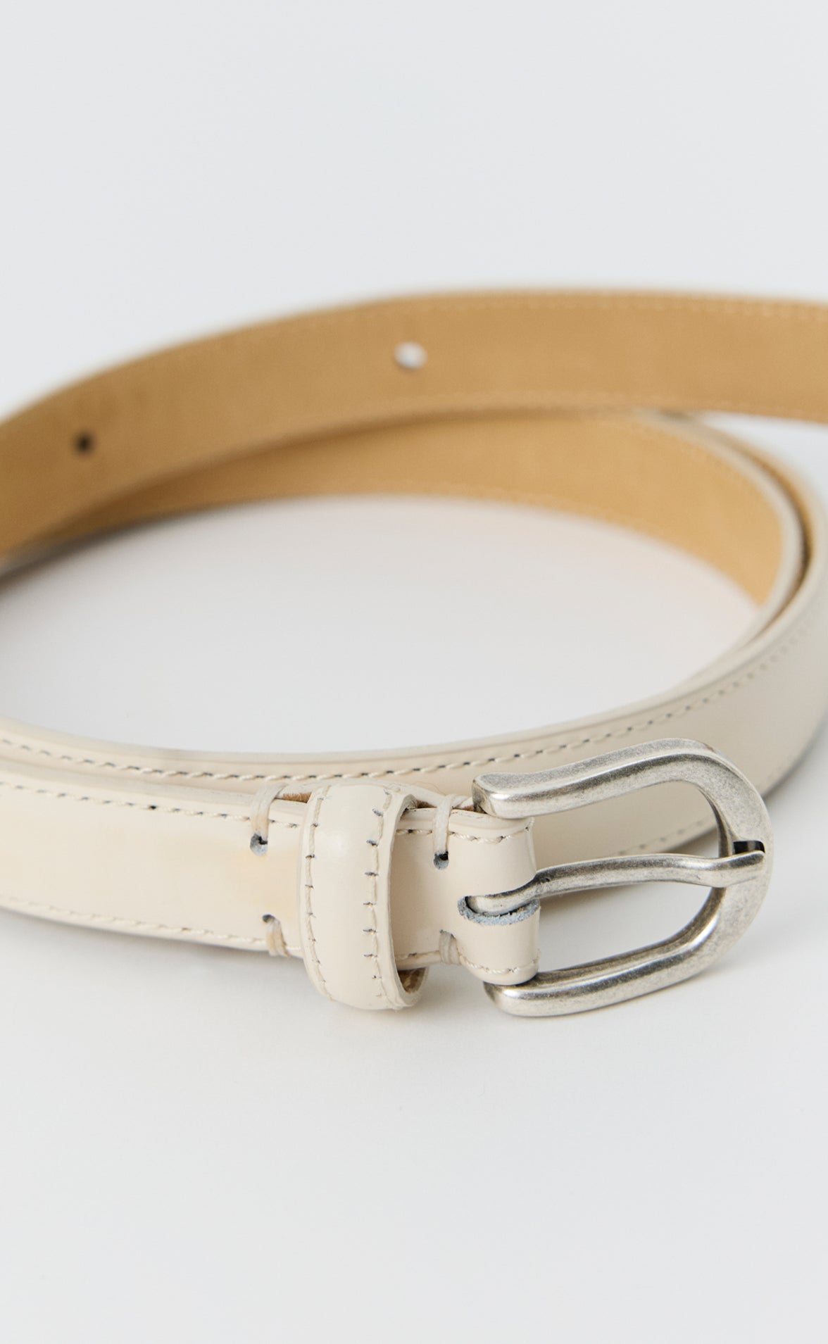 Purpose Belt - White Polido