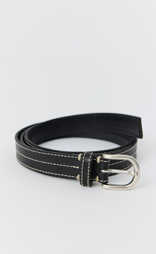 Cipher Belt - Black Polido
