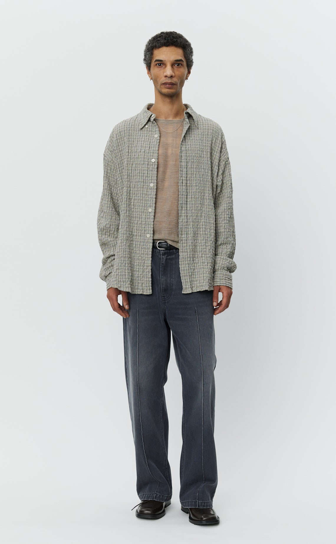 Button Down Shirt - Grey Generation Check