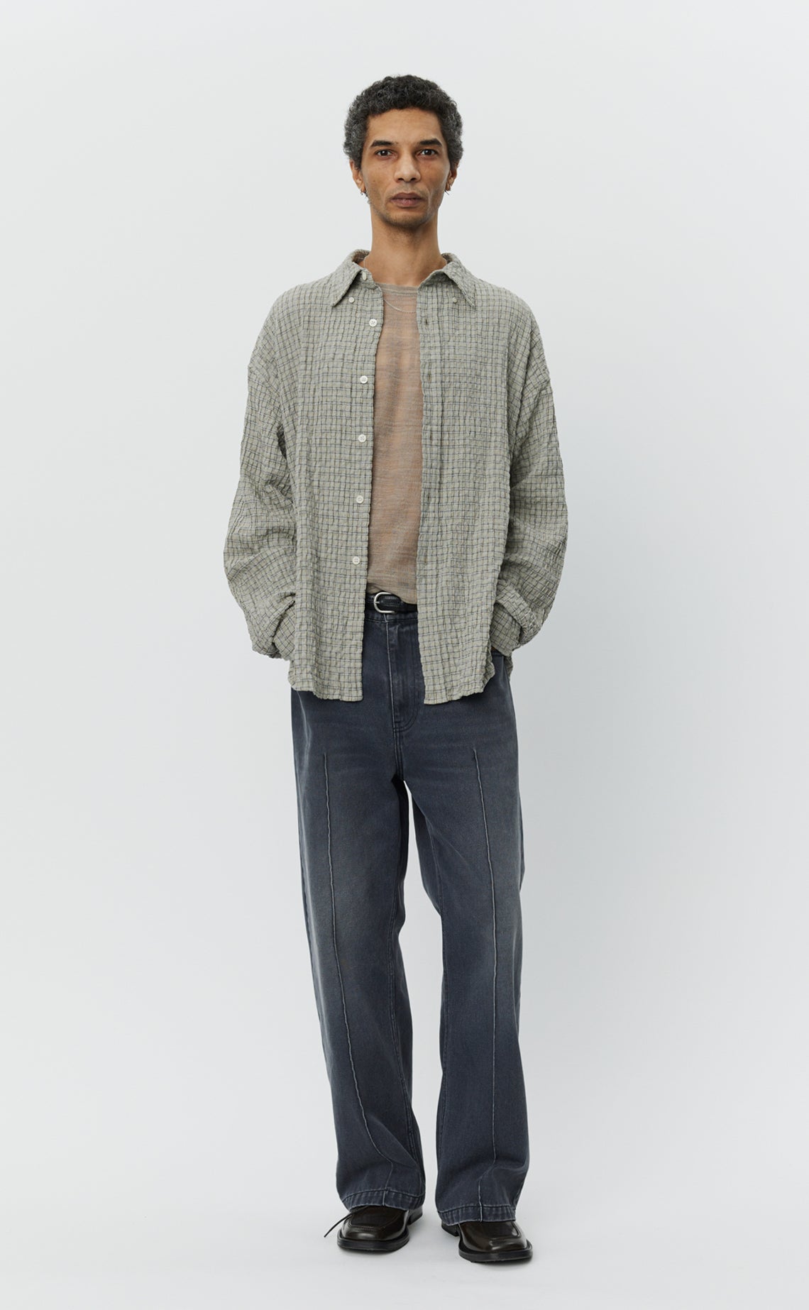 Button Down Shirt - Grey Generation Check