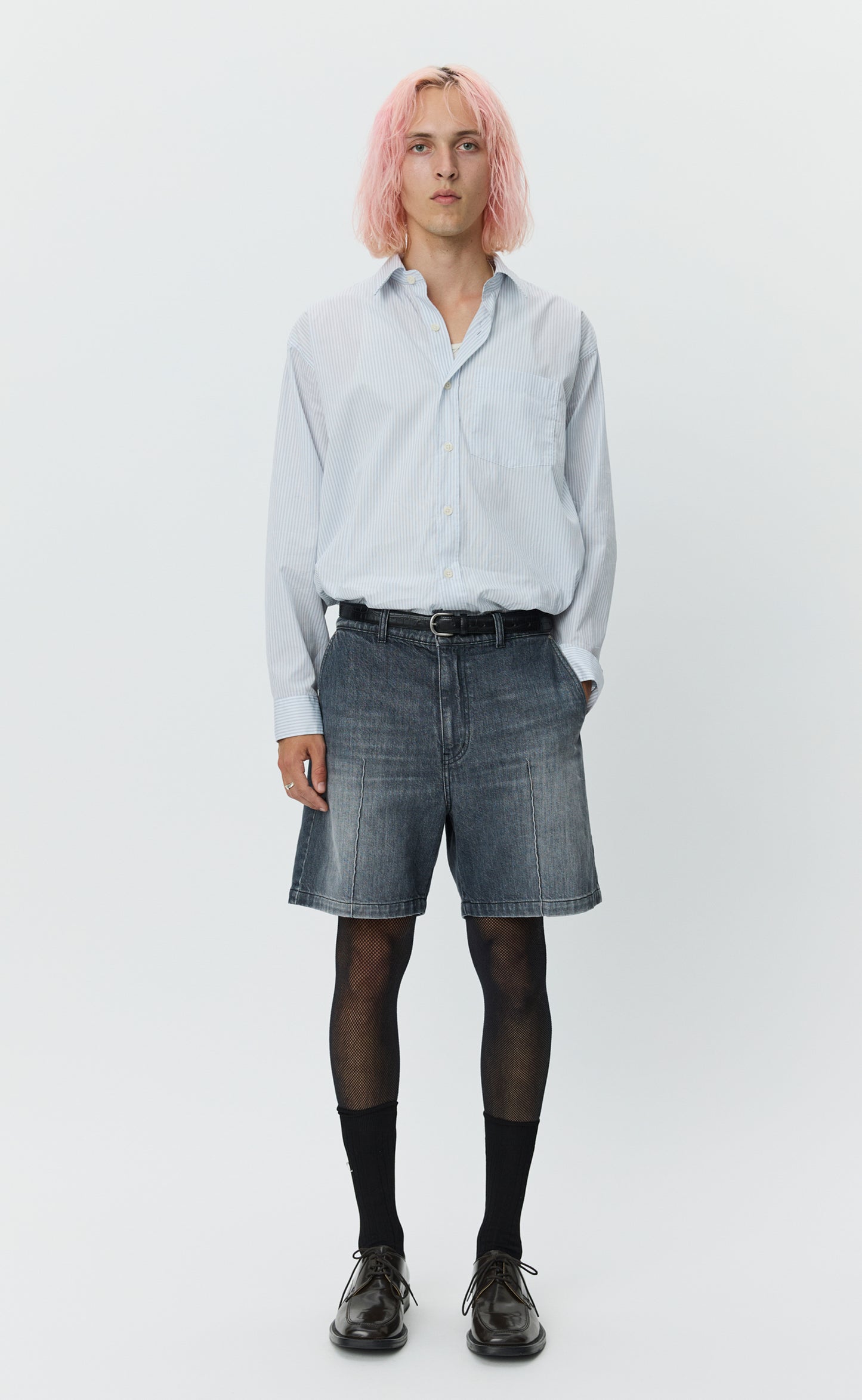 Ceremony Shorts - Stonewashed Grey