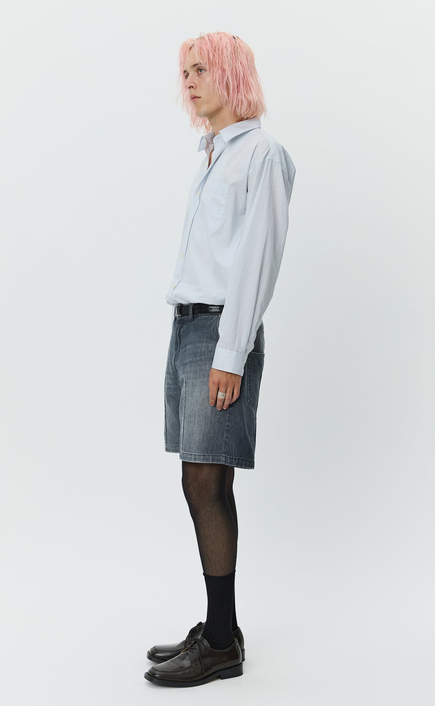 Ceremony Shorts - Stonewashed Grey