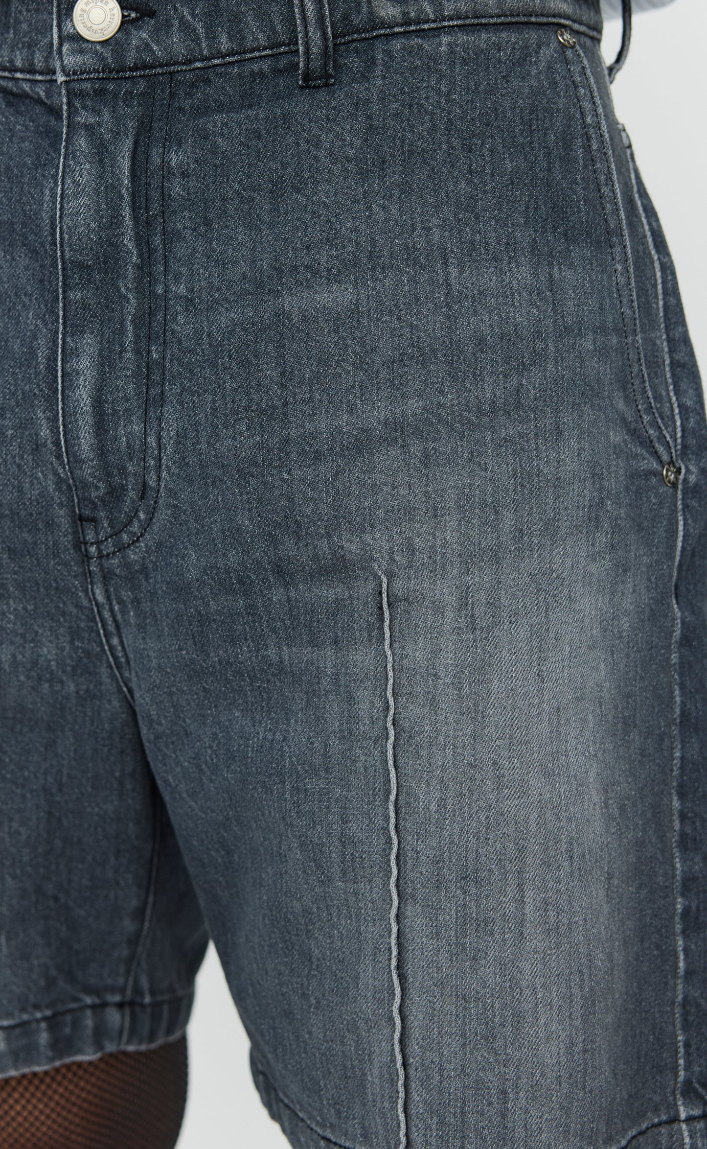 Ceremony Shorts - Stonewashed Grey